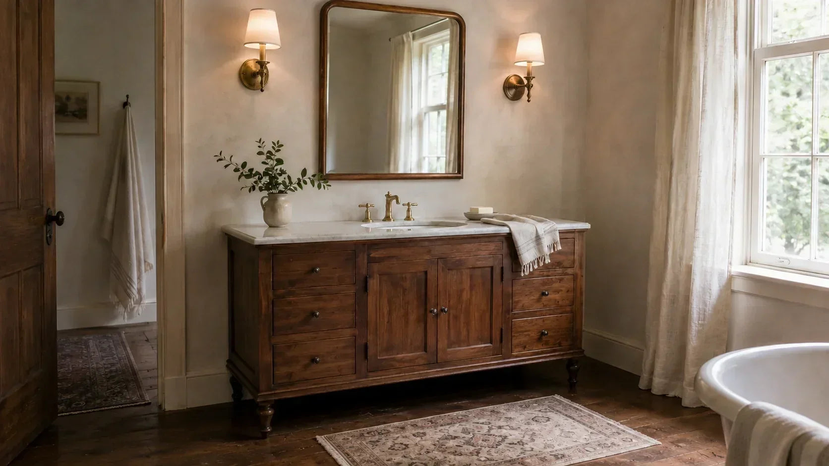 Antique vs. Vintage Bathroom Vanities: How to Tell the Difference