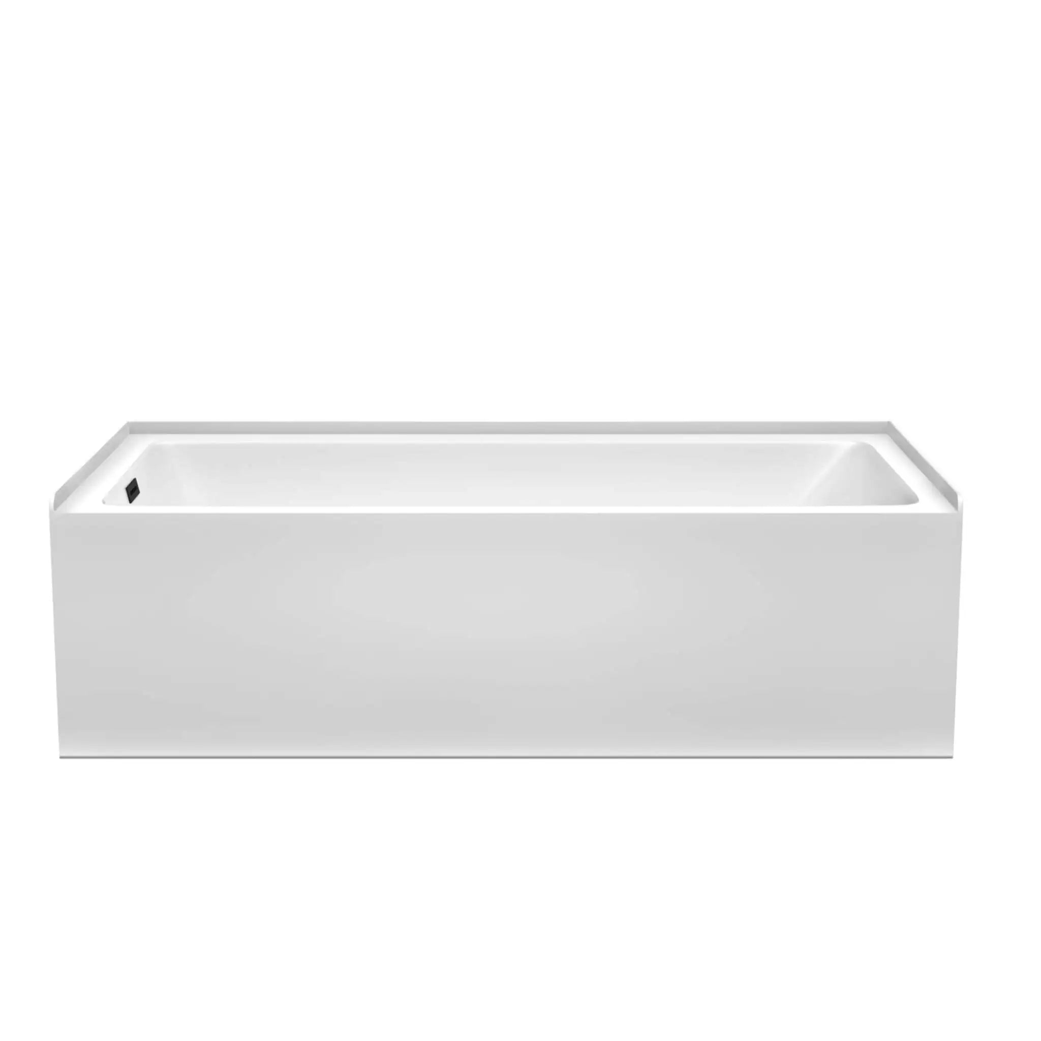 18" White Alcove Bathtub - Grayley by Wyndham (WCBTW16030L18MBTRIM) image 2