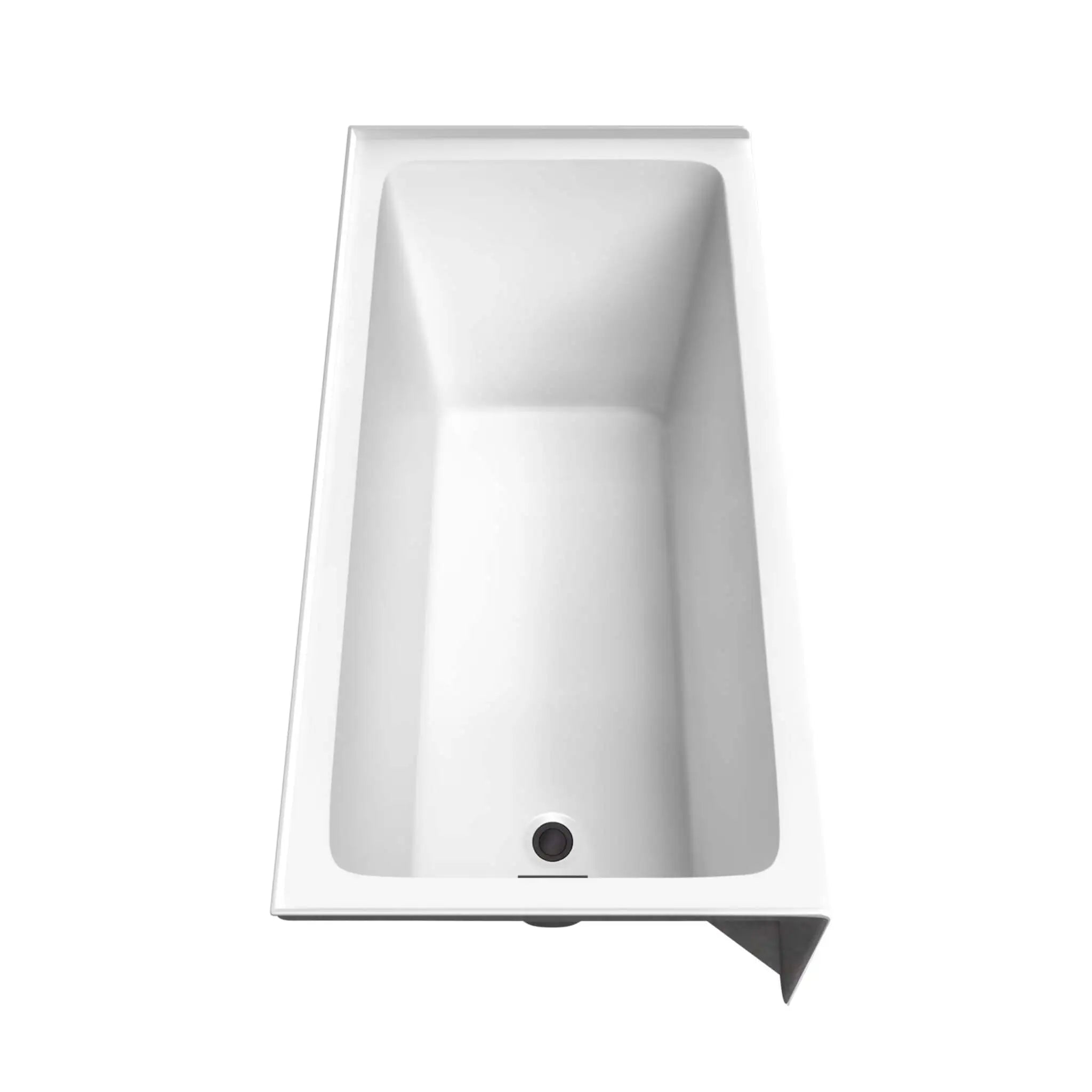 18" White Alcove Bathtub - Grayley by Wyndham (WCBTW16030L18MBTRIM) image 3