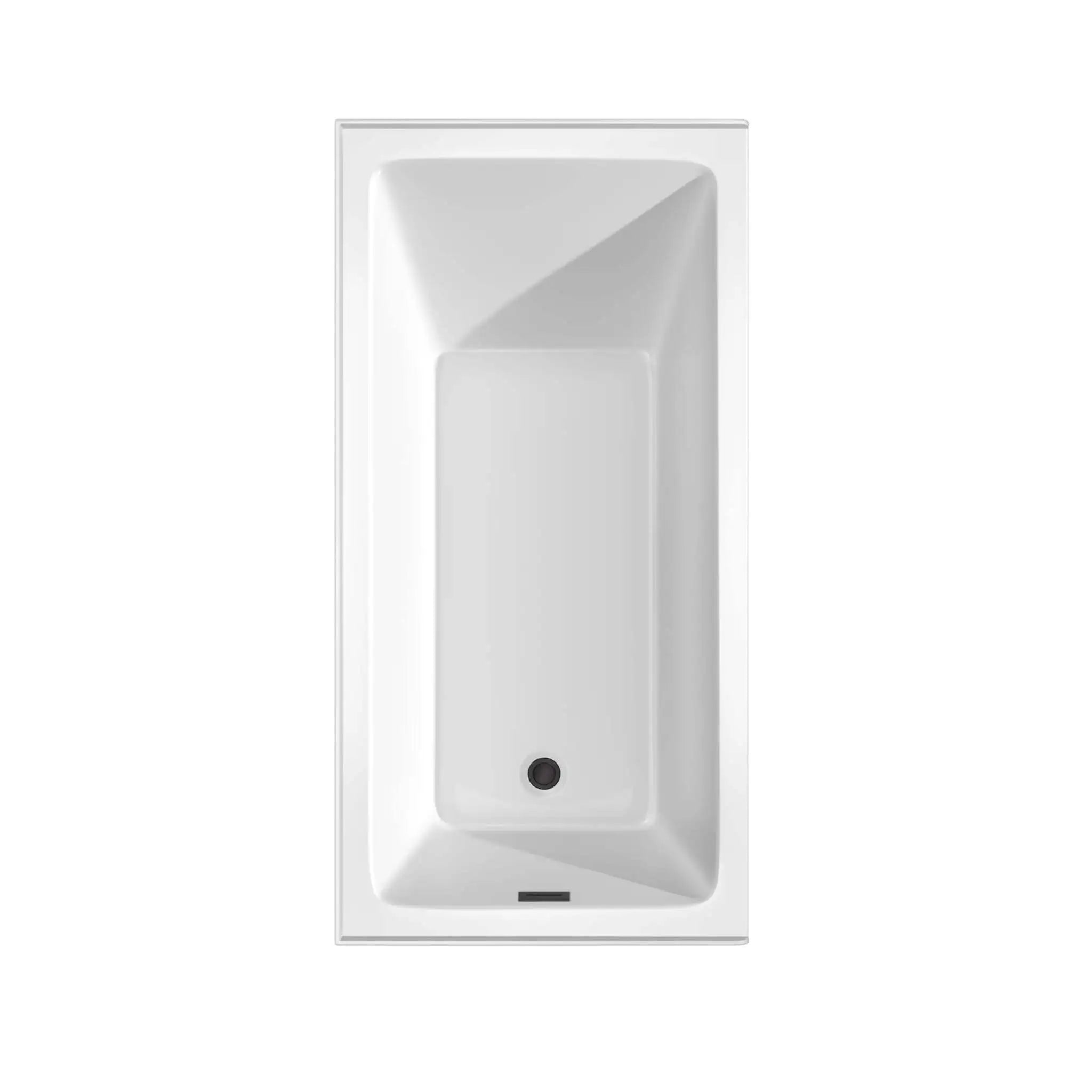 18" White Alcove Bathtub - Grayley by Wyndham (WCBTW16030L18MBTRIM) image 4