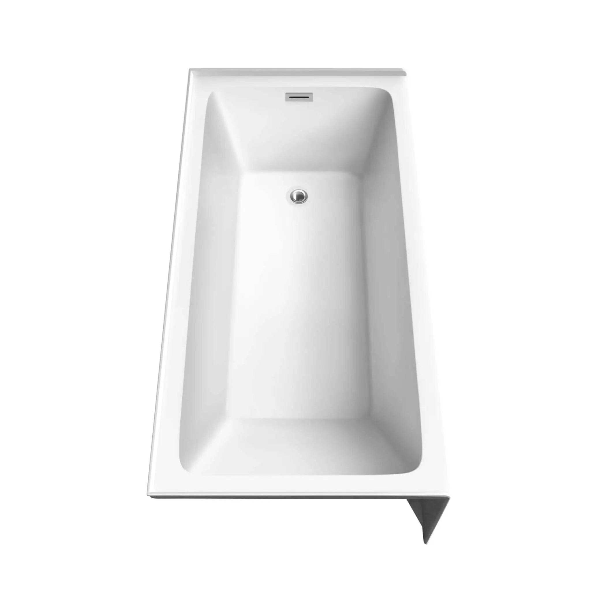 18" White Alcove Bathtub - Grayley by Wyndham (WCBTW16030R18) image 3