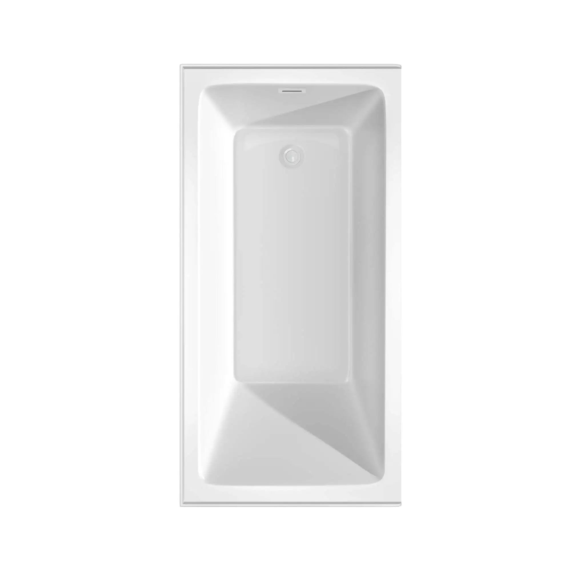 18" White Alcove Bathtub - Grayley by Wyndham (WCBTW16030R18SWTRIM) image 4