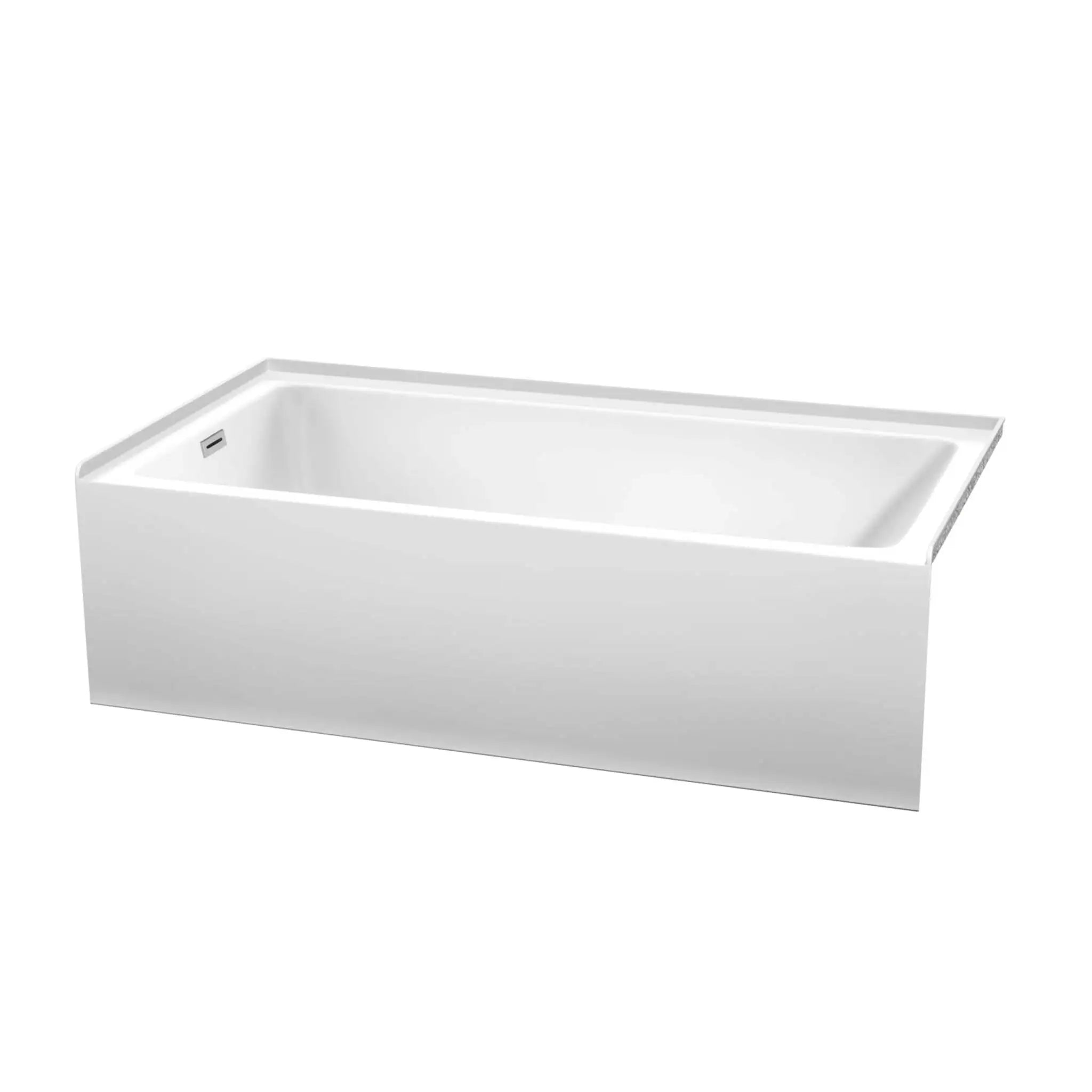 18" White Alcove Bathtub - Grayley by Wyndham (WCBTW16032L18) image