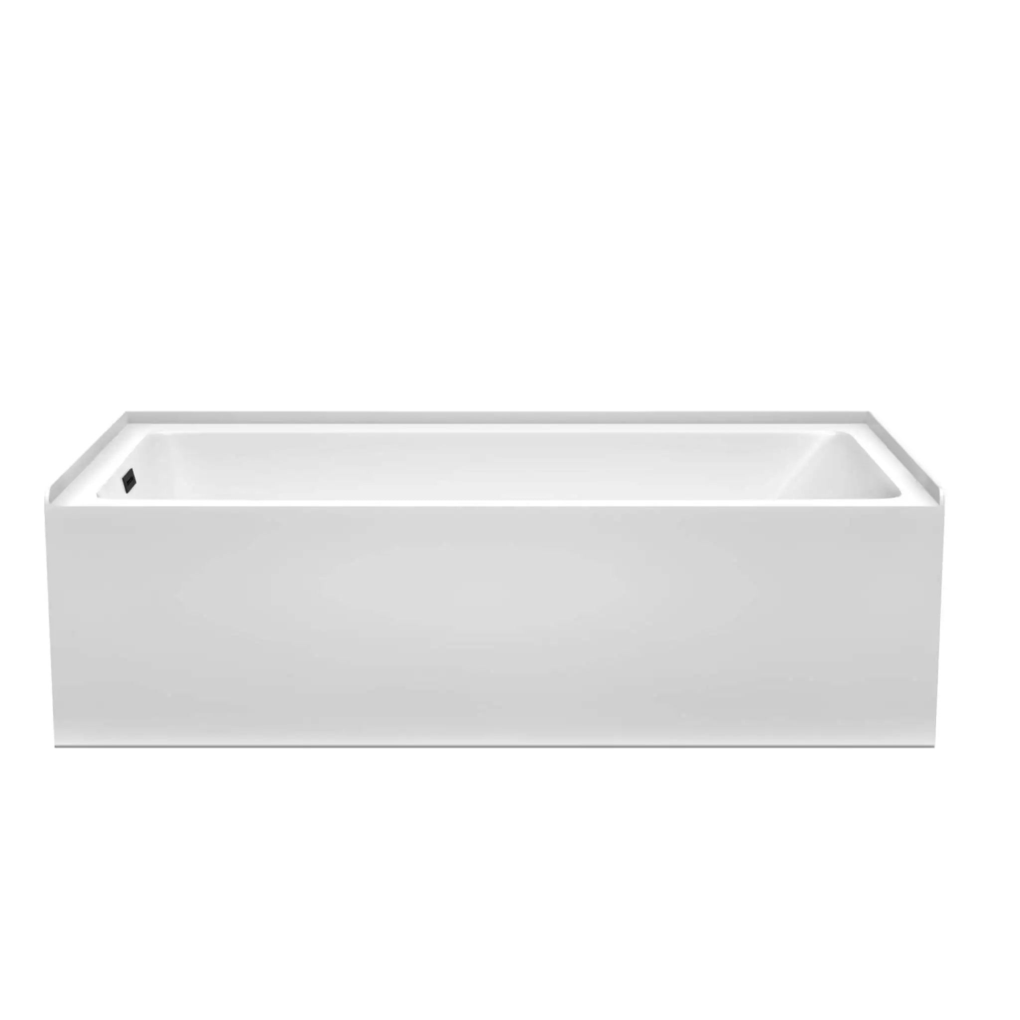 18" White Alcove Bathtub - Grayley by Wyndham (WCBTW16032L18MBTRIM) image 2