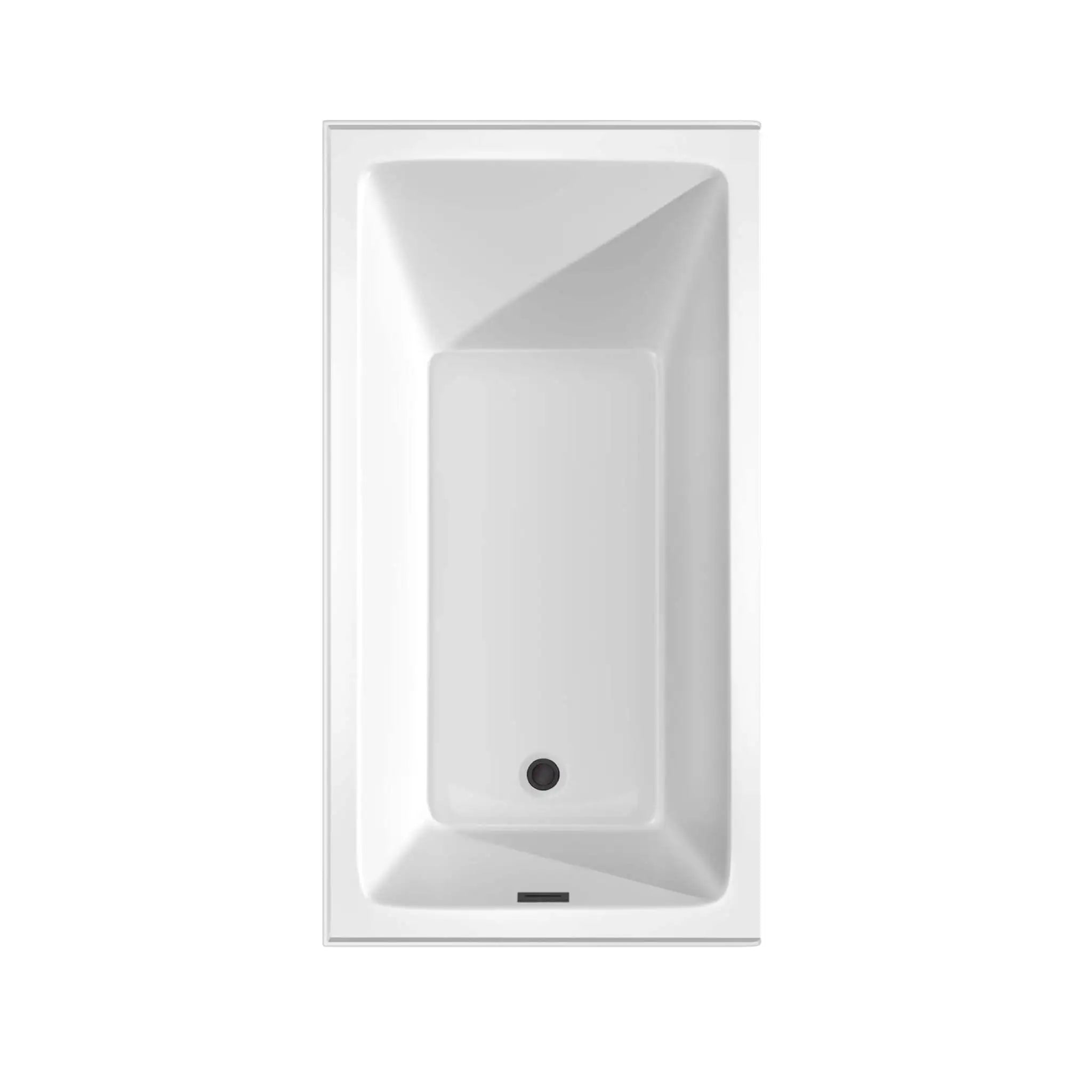 18" White Alcove Bathtub - Grayley by Wyndham (WCBTW16032L18MBTRIM) image 4