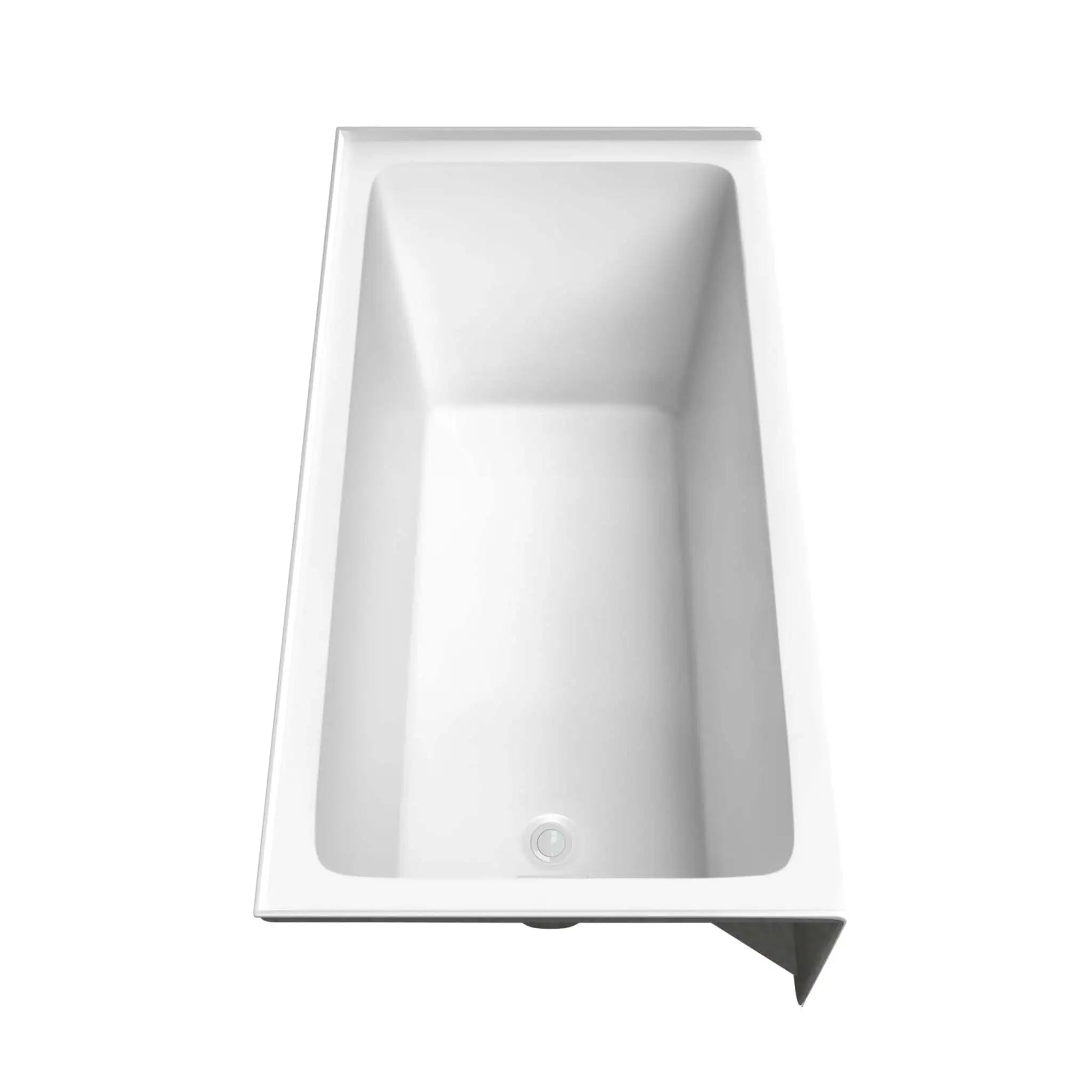 18" White Alcove Bathtub - Grayley by Wyndham (WCBTW16032L18SWTRIM) image 3