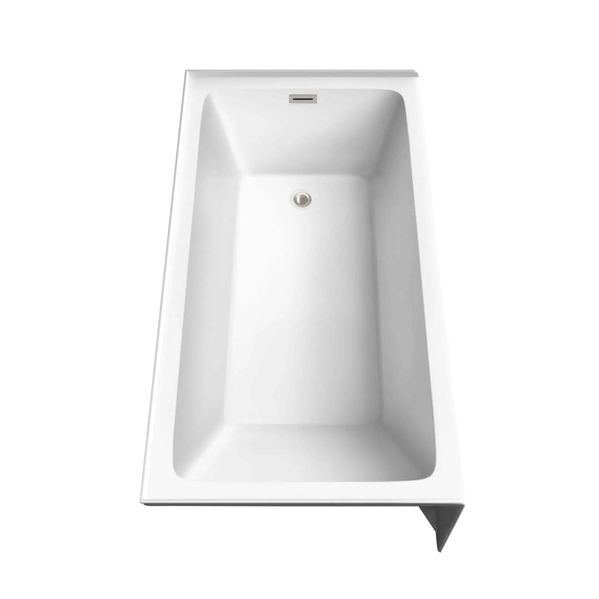 18" White Alcove Bathtub - Grayley by Wyndham (WCBTW16032R18BNTRIM) image 3