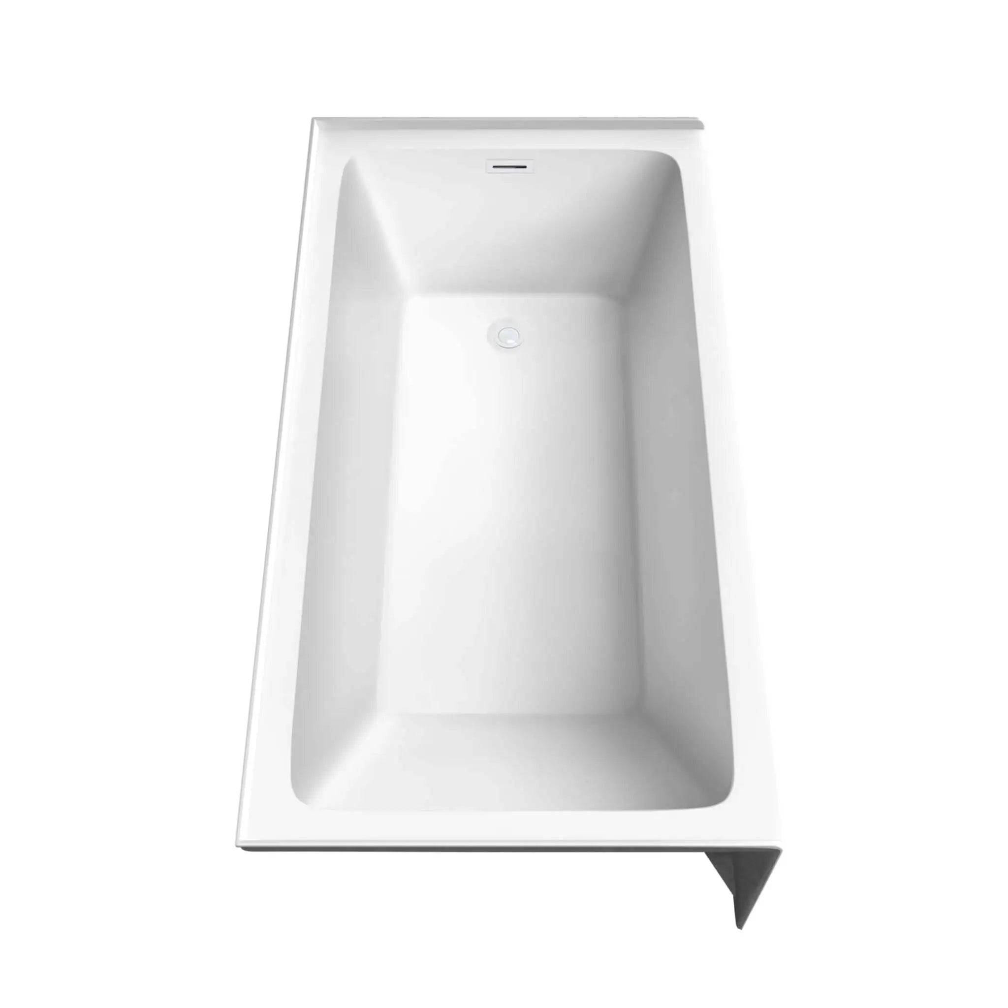 18" White Alcove Bathtub - Grayley by Wyndham (WCBTW16032R18SWTRIM) image 3