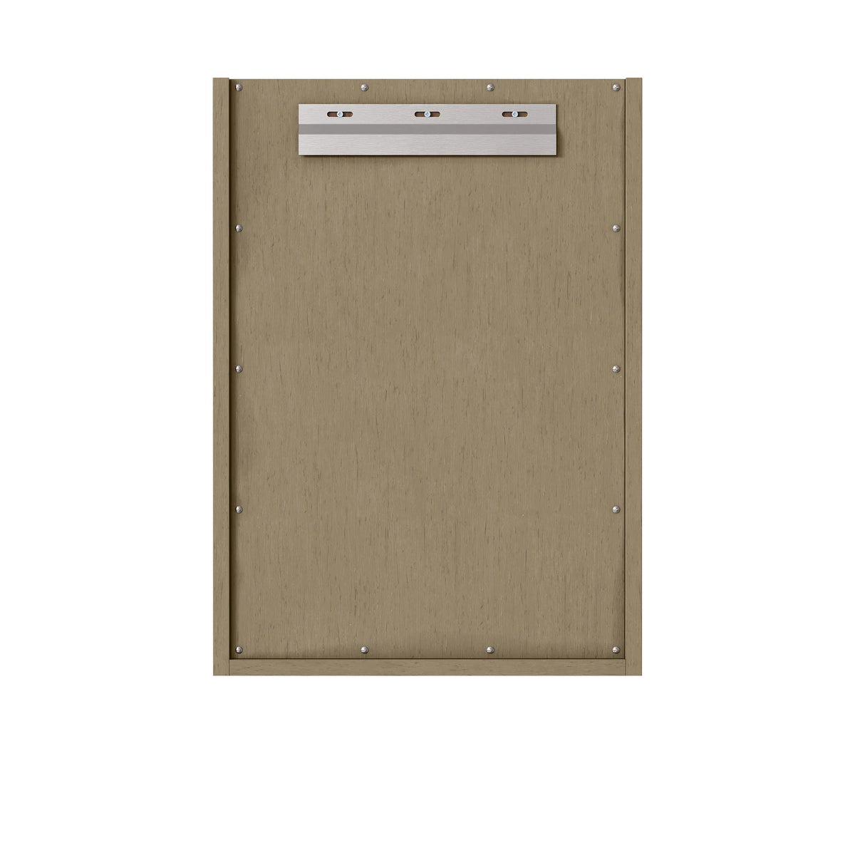 20" Chianti Single Cabinet in Walnut Whisper in Matte Black-White Glossy image 16