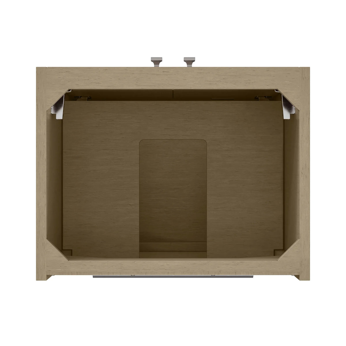 20" Chianti Single Cabinet in Walnut Whisper-White Glossy image 7