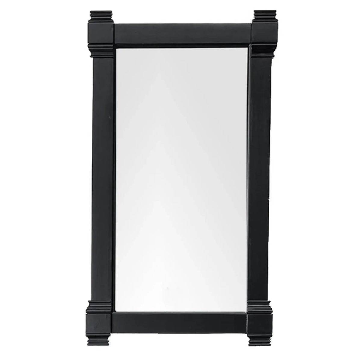 22 Inch Brittany Mirror - Black Onyx Image 1