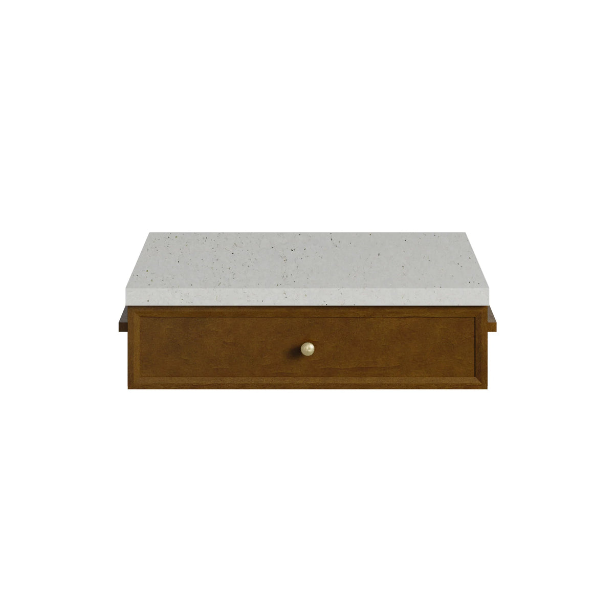 24" Bellshire Drawer Unit in Honey Oak by James Martin Vanities-Lime Delight Silestone