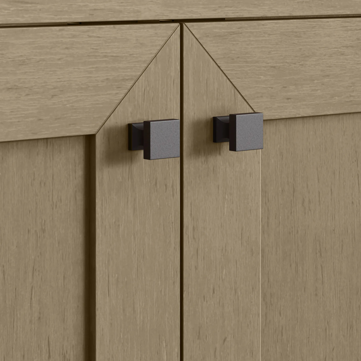 24" Chianti Single Cabinet in Walnut Whisper in Matte Black-White Glossy image 19