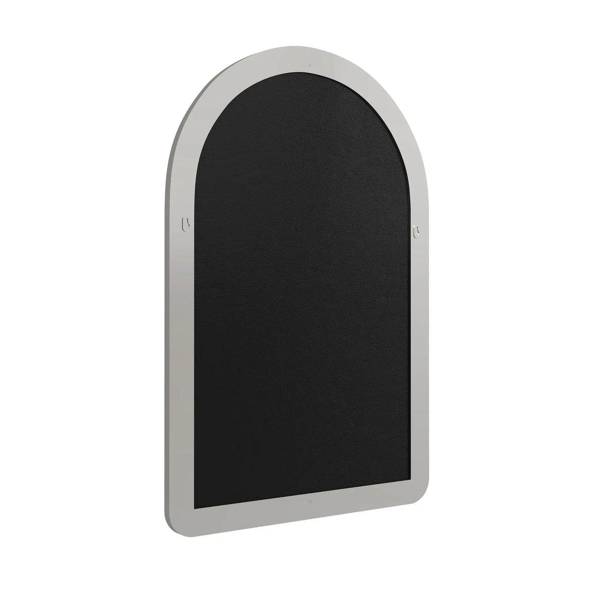 24 Inch Rohe Arched Mirror - Satin Nickel Image 7