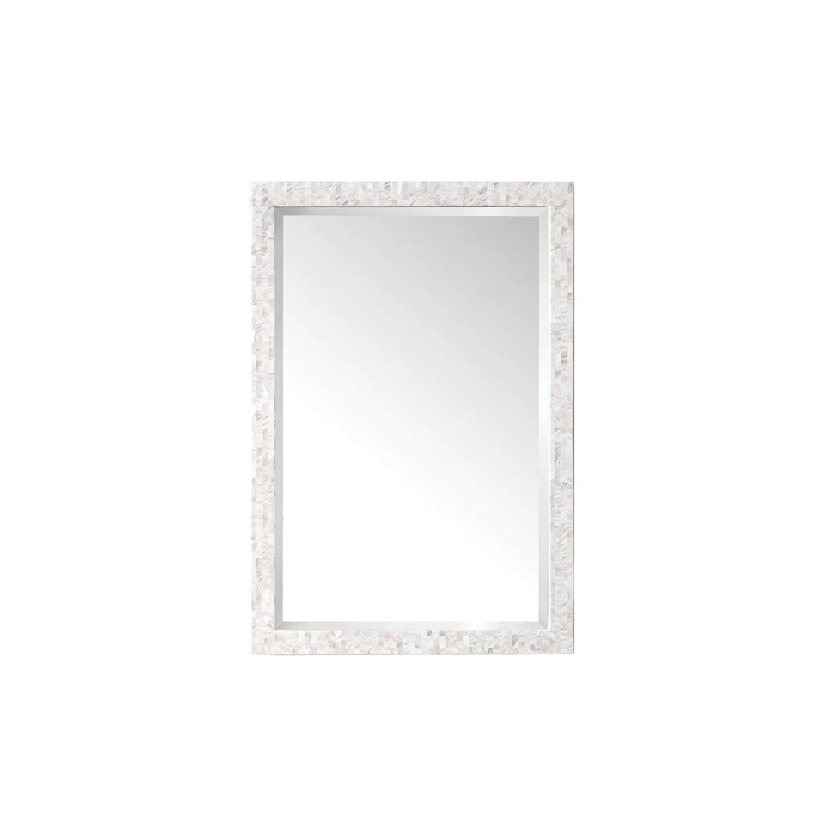 26" Callie Mirror in White Mother of Pearl image