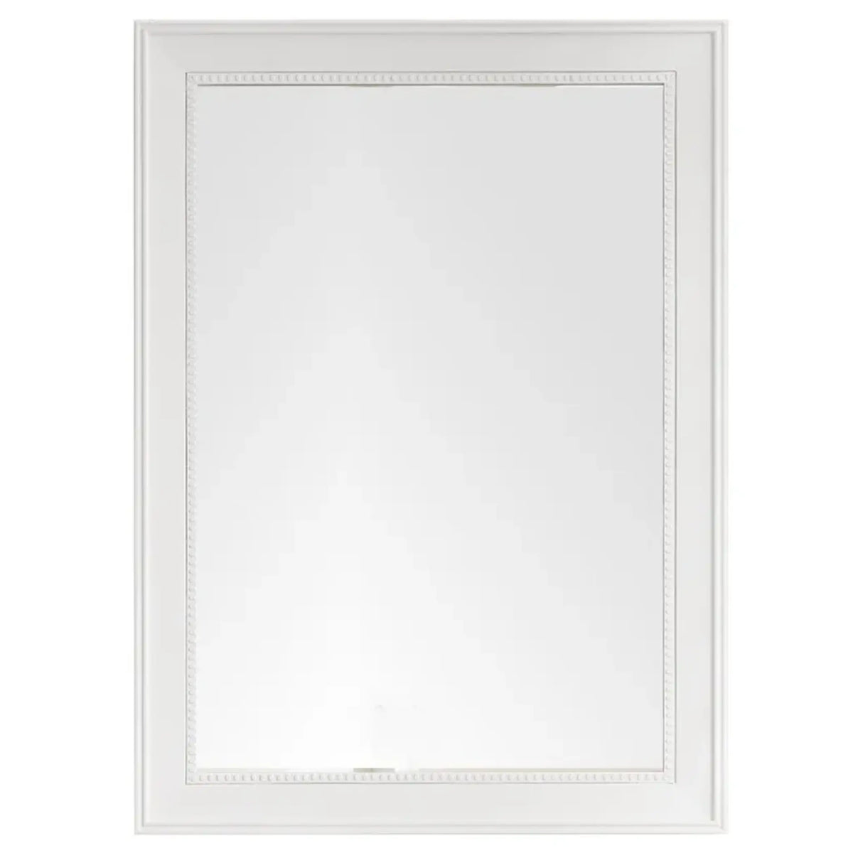 29 Inch Bristol Rectangular Mirror - Bright White Image 1