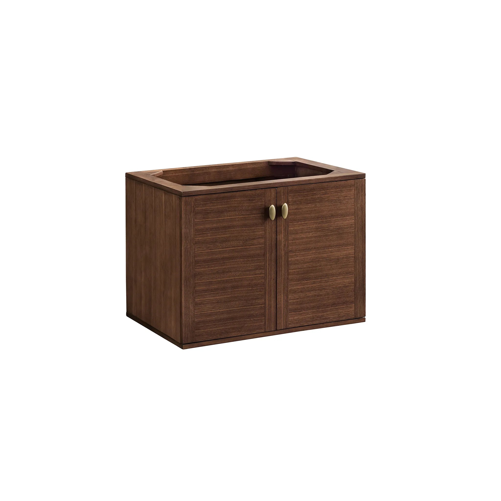 30" Amberly Single Vanity in Mid-Century Walnut-Cabinet Only-Not Available image 1