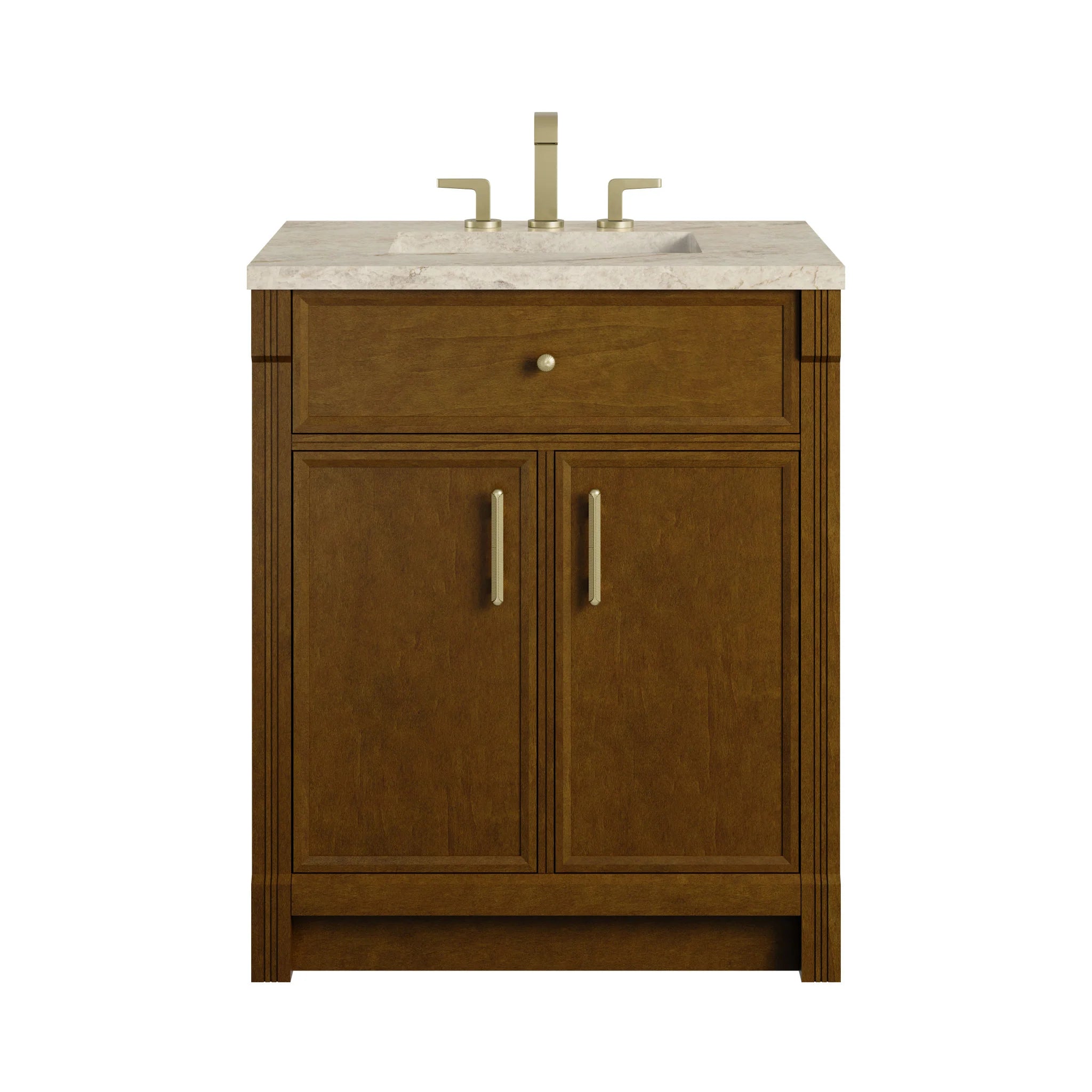 30" Bellshire Single Vanity in Honey Oak by James Martin Vanities-Tajnar Eclos