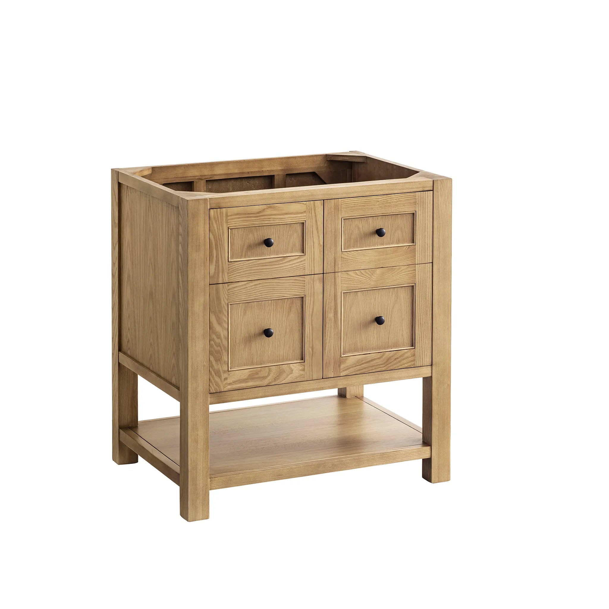 30" Breckenridge Single Vanity in Light Natural Oak-Cabinet Only-Not Available image
