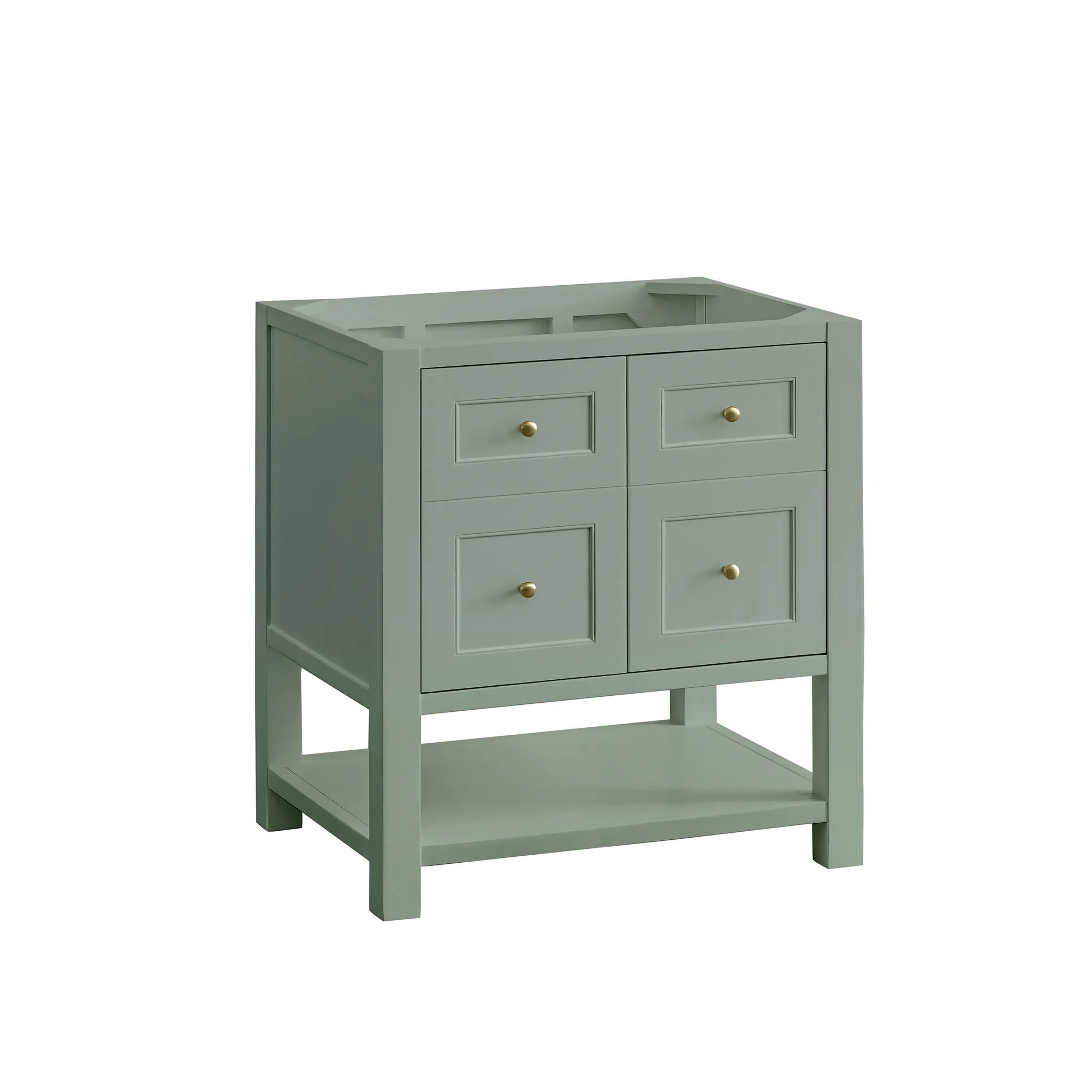 30" Breckenridge Single Vanity in Smokey Celadon-Cabinet Only-Not Available image
