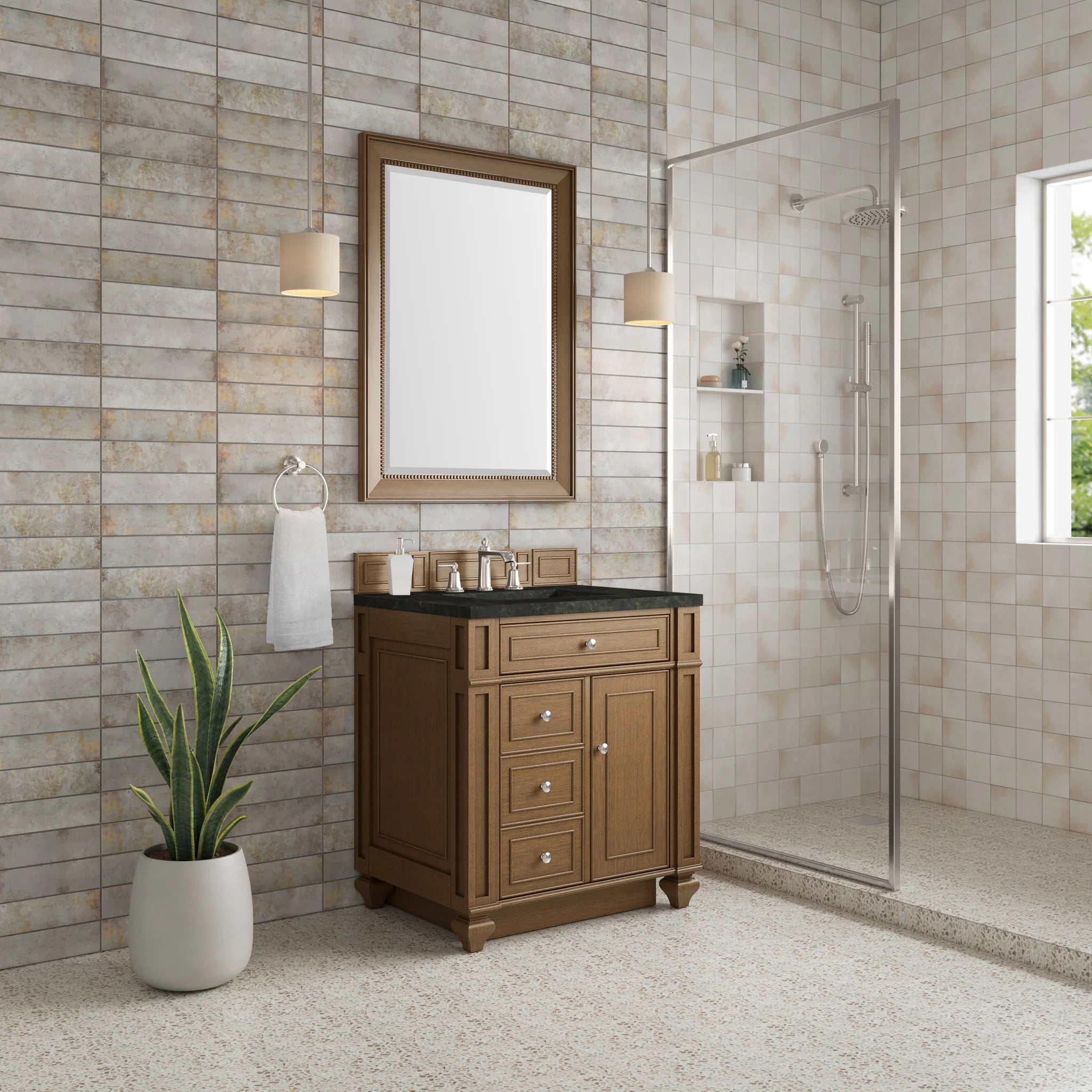 30-bristol-single-vanity-in-saddle-brown-by-james-martin-vanities-phantome-eclos-zero-silica image 3