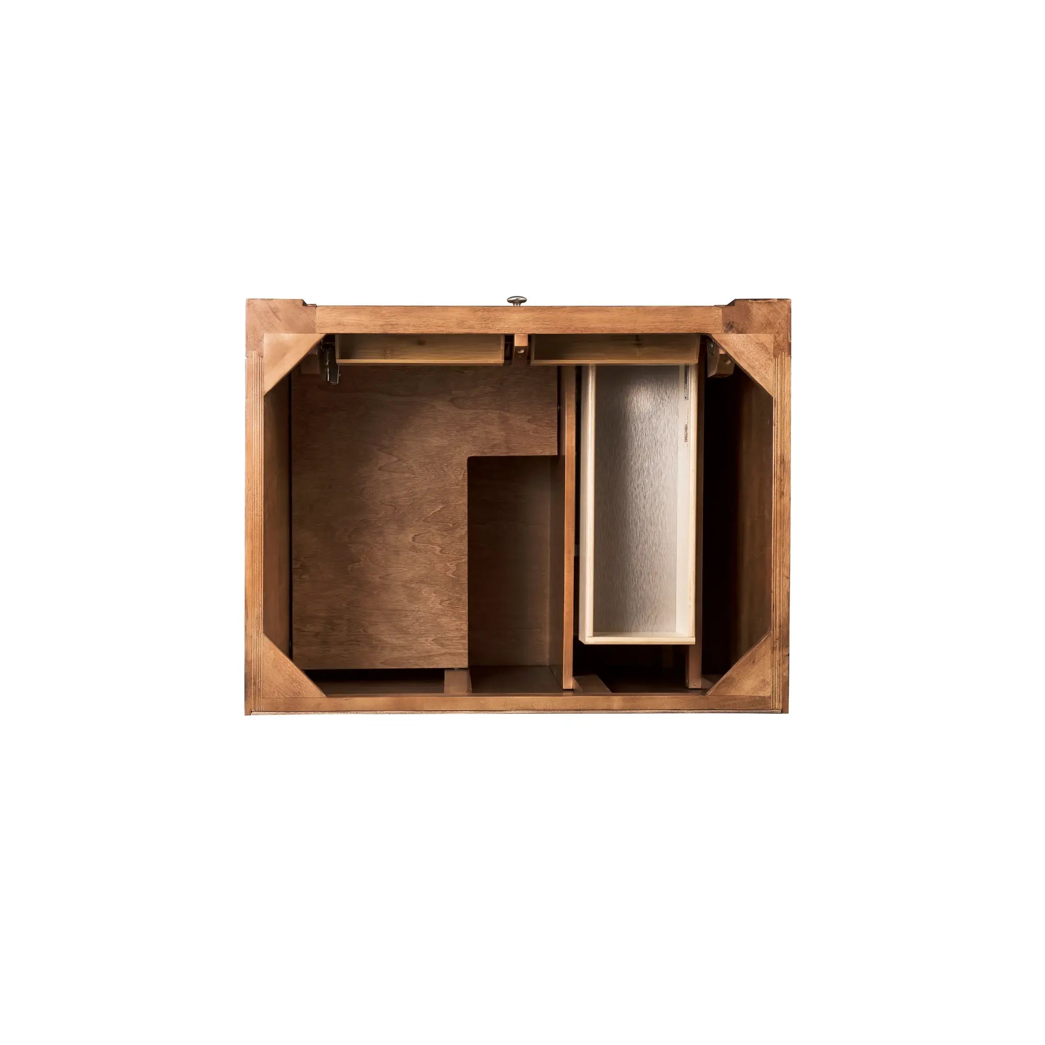 30" Bristol Single Vanity in Saddle Brown-Cabinet Only-Not Available image 1