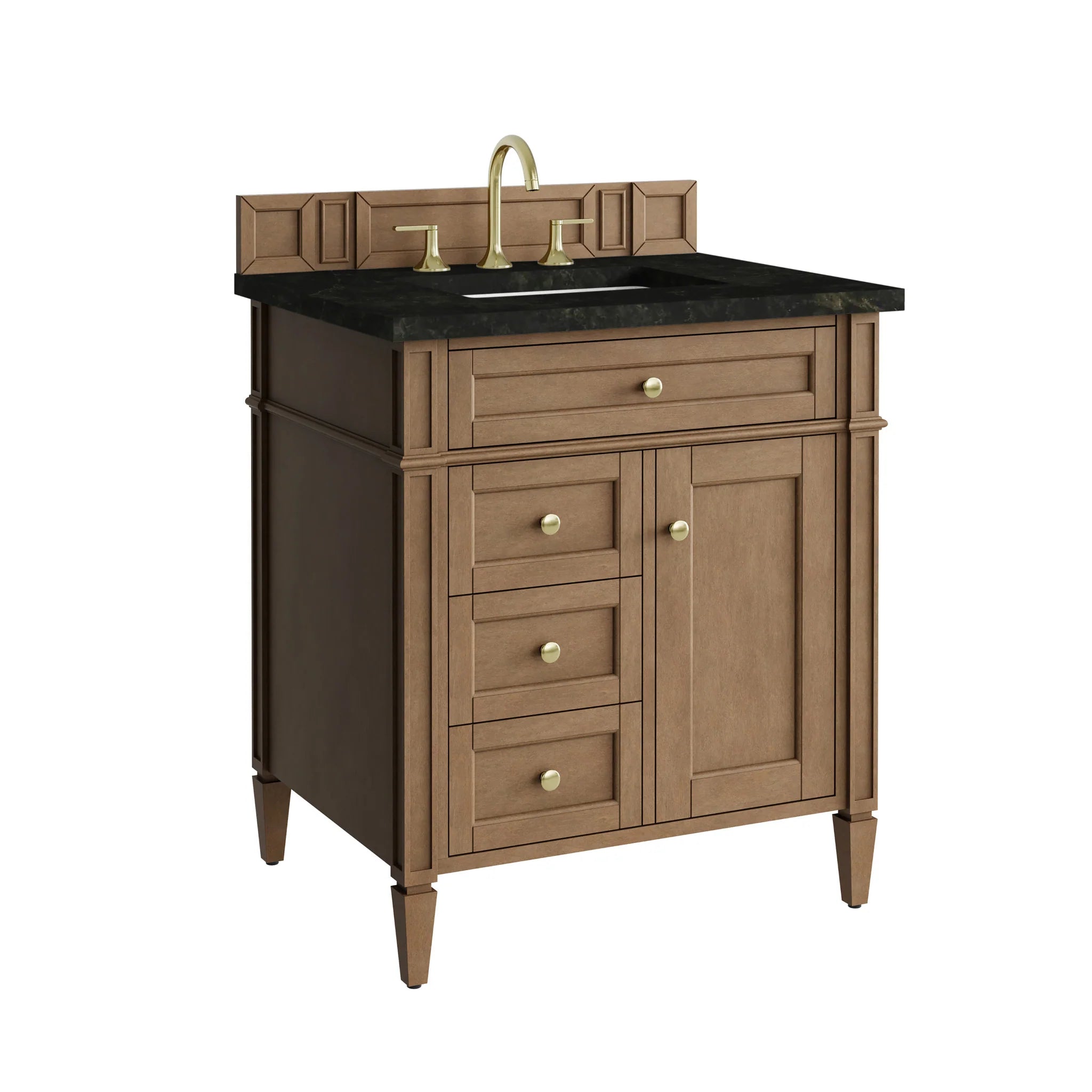 30" Brittany Single Vanity in Pecan by James Martin Vanities-Phantome Eclos 10
