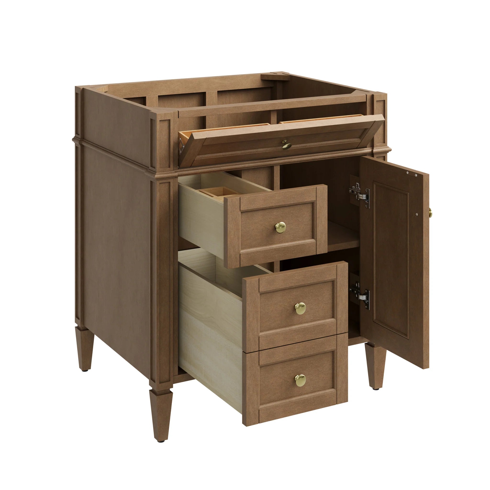 30" Brittany Single Vanity in Pecan by James Martin Vanities-Phantome Eclos 7