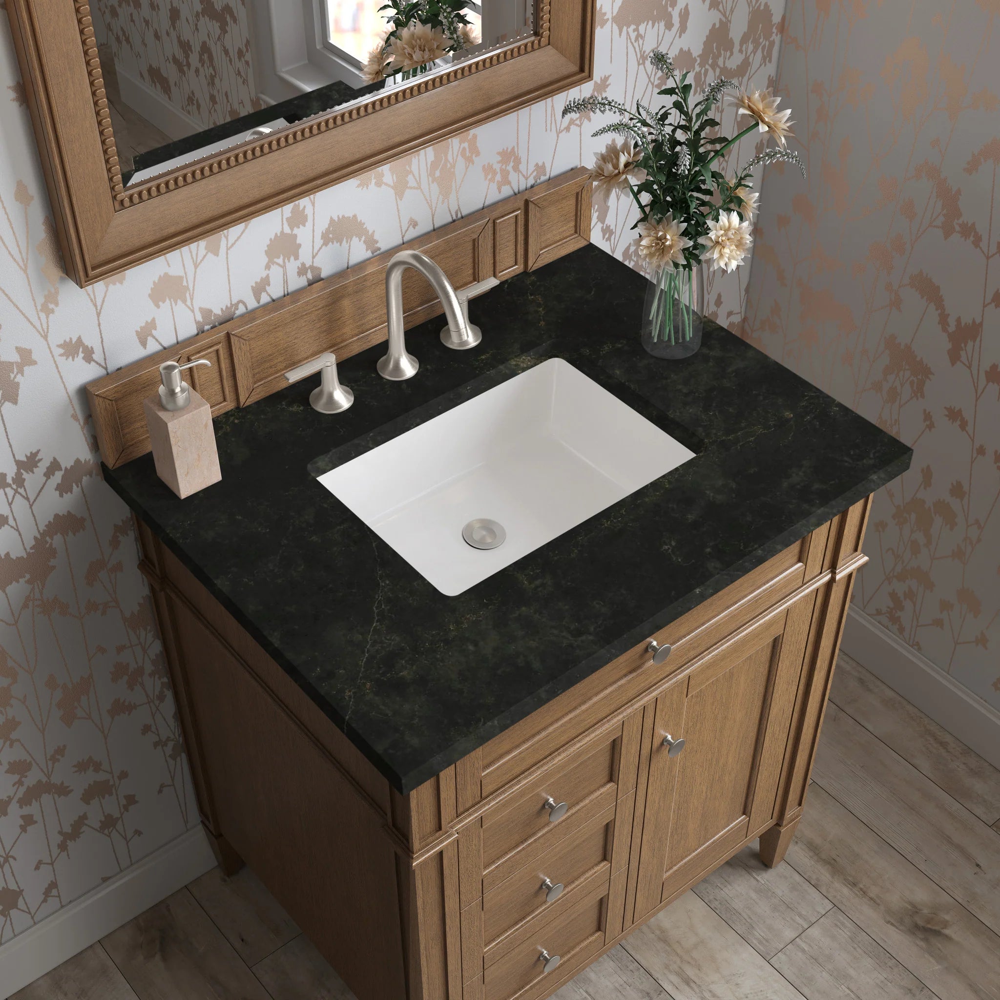 30-brittany-single-vanity-in-saddle-brown-by-james-martin-vanities-phantome-eclos-zero-silica image 4