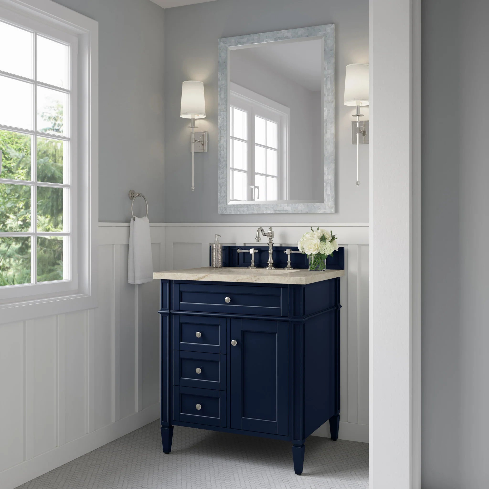 30-brittany-single-vanity-in-victory-blue-by-james-martin-vanities-tajnar-eclos-zero-silica image 2