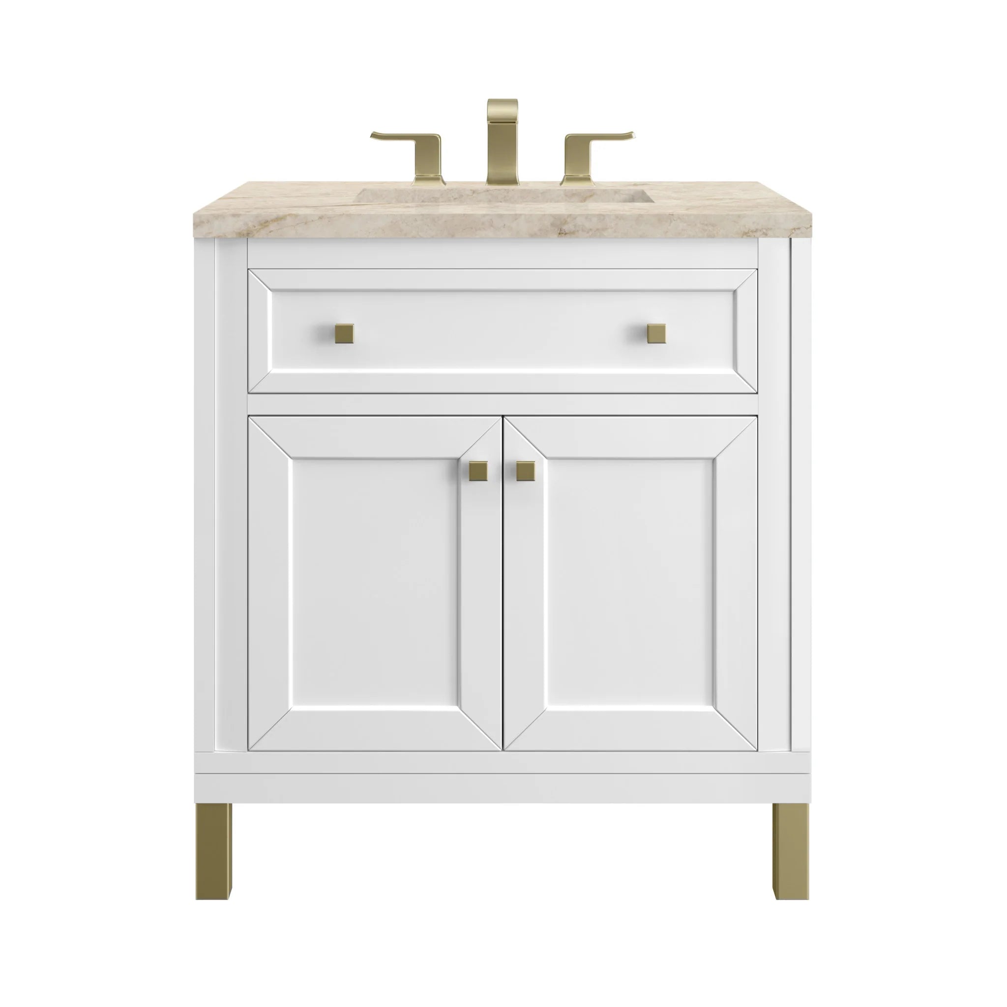 30-chicago-single-vanity-in-glossy-white-by-james-martin-vanities-tajnar-eclos-zero-silica image 1