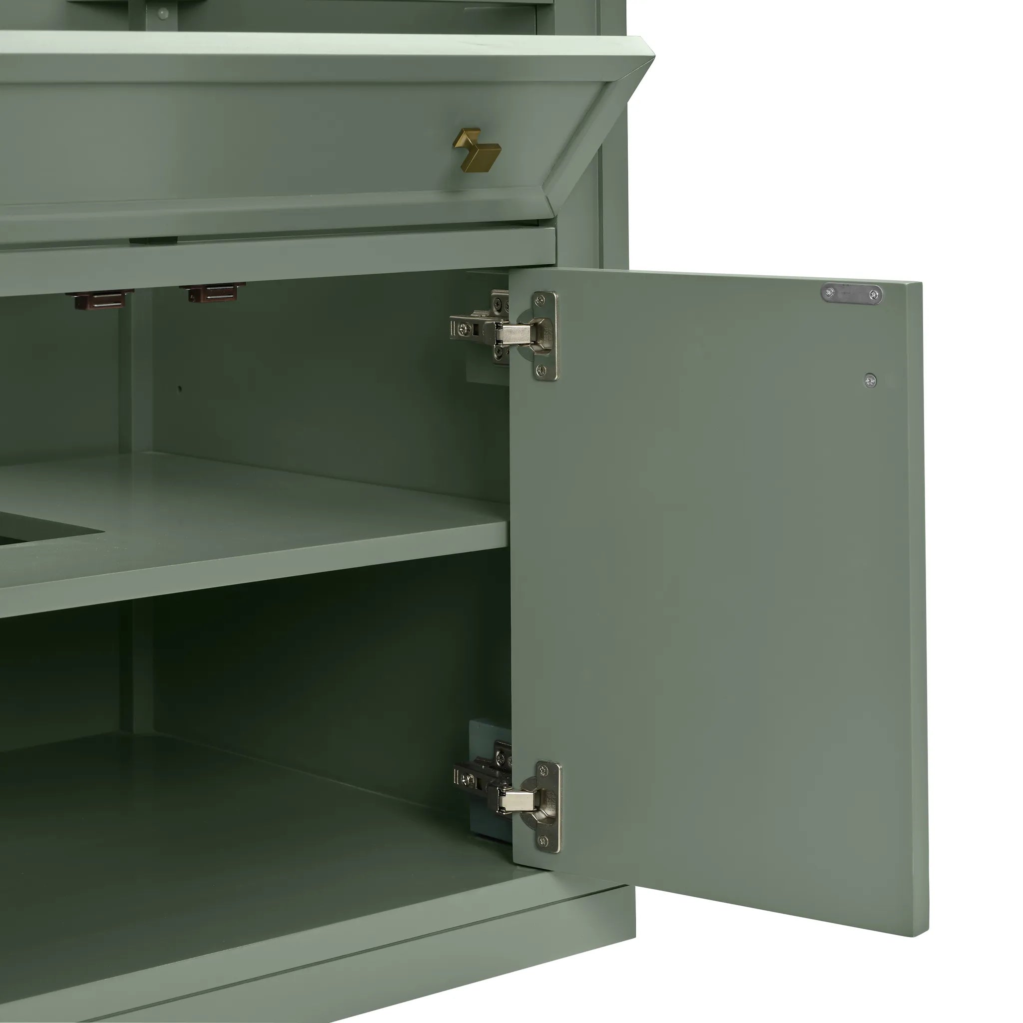 30" Chicago Single Vanity in Smokey Celadon-Cabinet Only-Not Available image 7