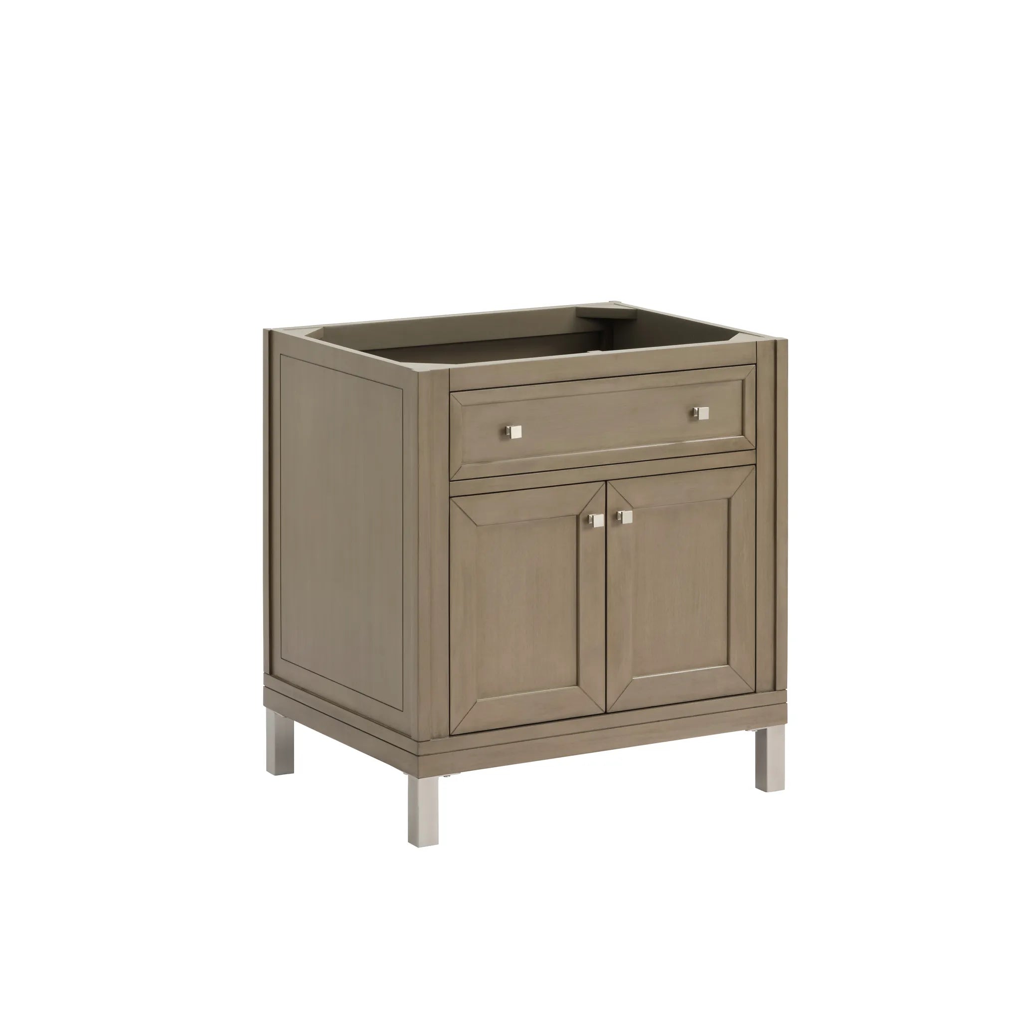 30" Chicago Single Vanity in Walnut Whisper-Cabinet Only-Not Available image