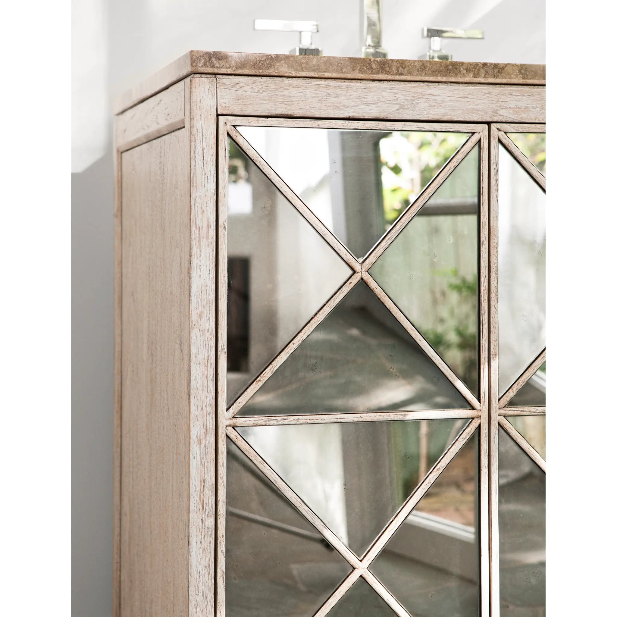 30" Escher Sink Chest - Antique White by Ambella Home image 1
