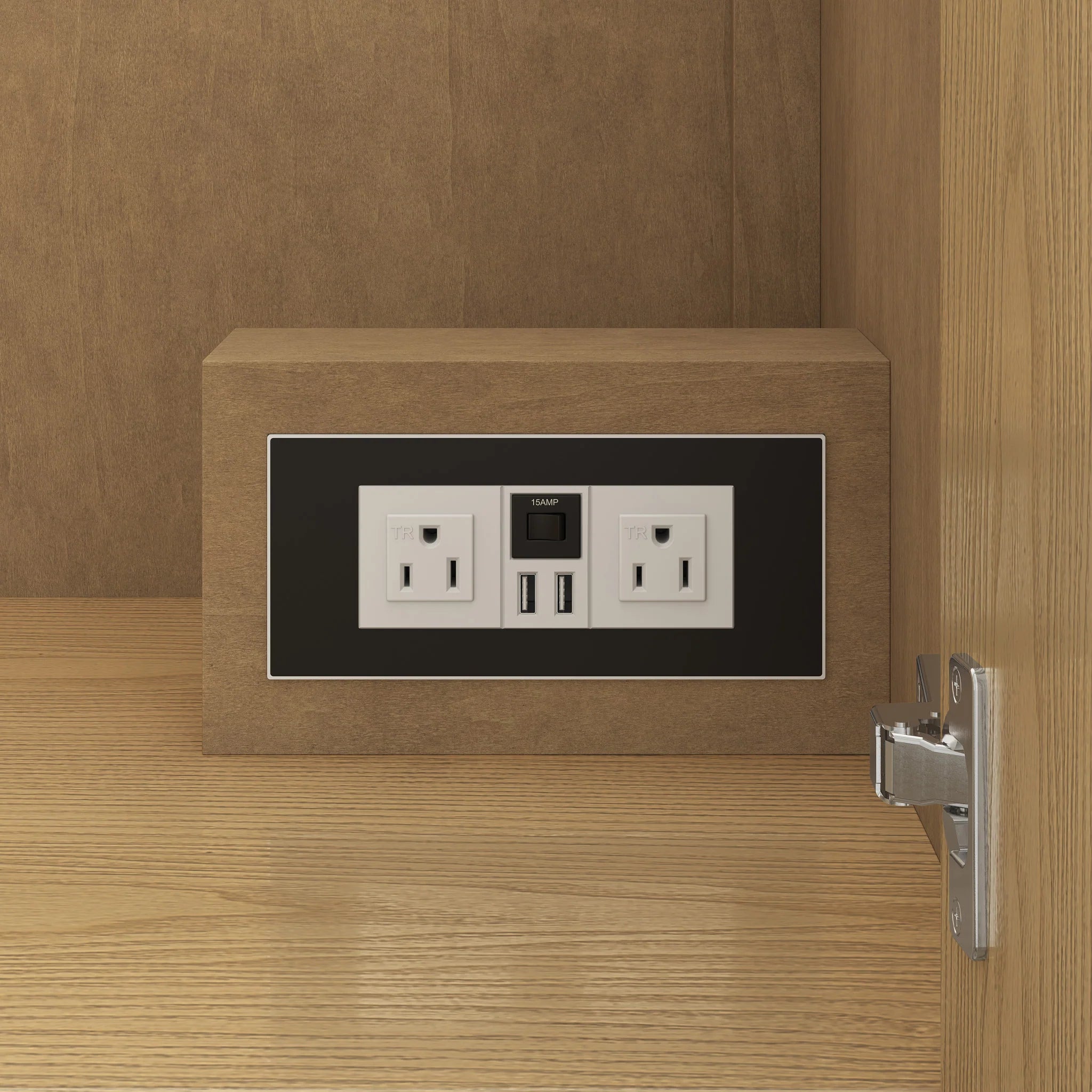 30" Hudson Single Vanity in Light Natural Oak by James Martin Vanities-Victorian Silver Silestone 5