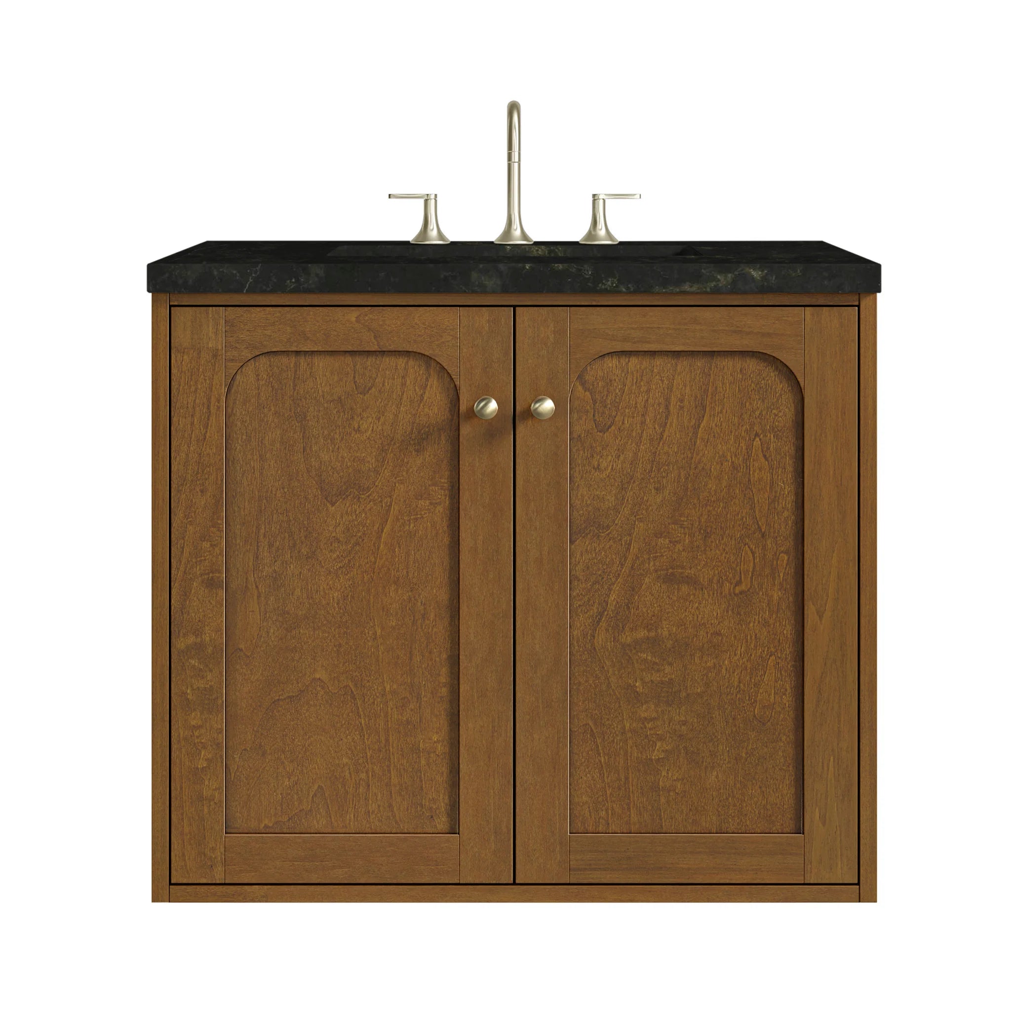 30" Laurent Single Vanity in Honey Oak by James Martin Vanities-Phantome Eclos 1