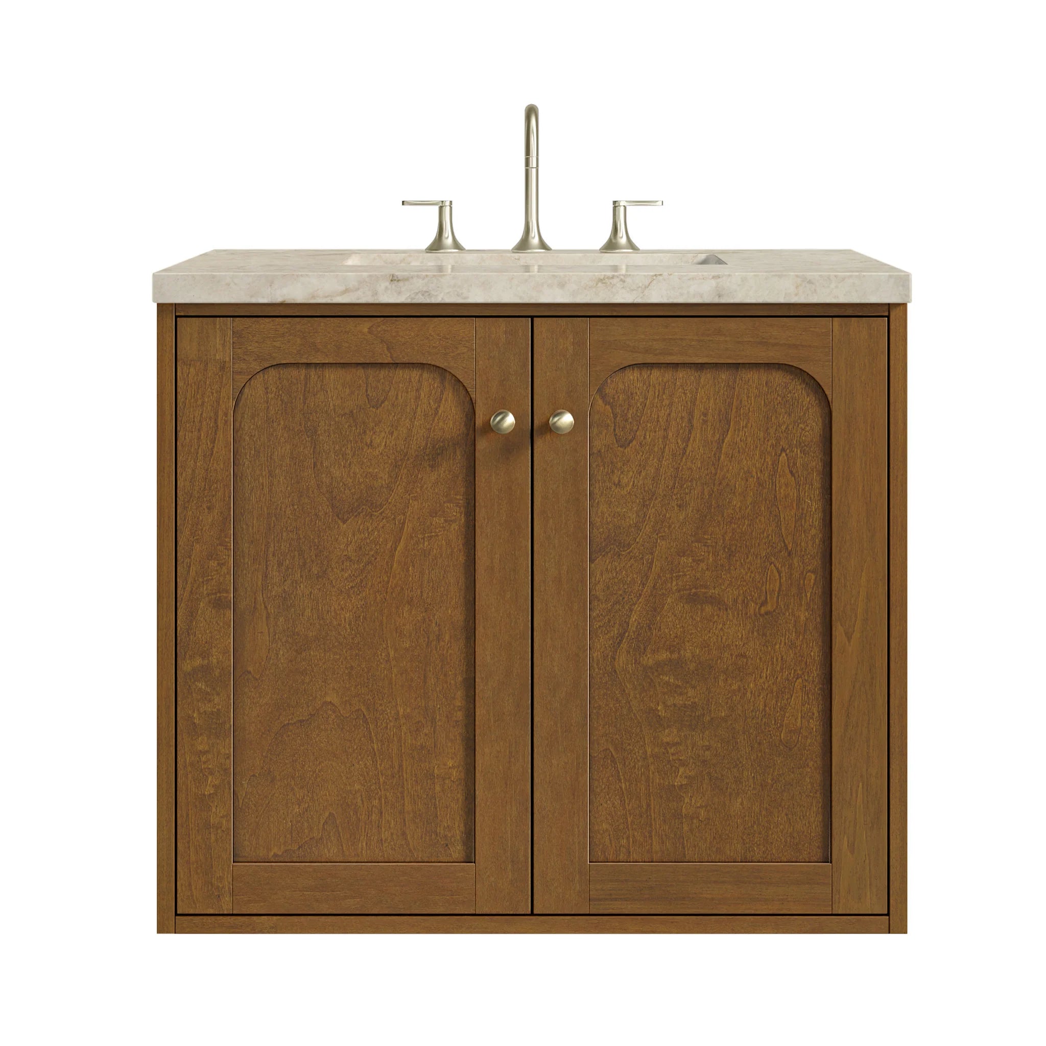 30" Laurent Single Vanity in Honey Oak by James Martin Vanities-Tajnar Eclos 1