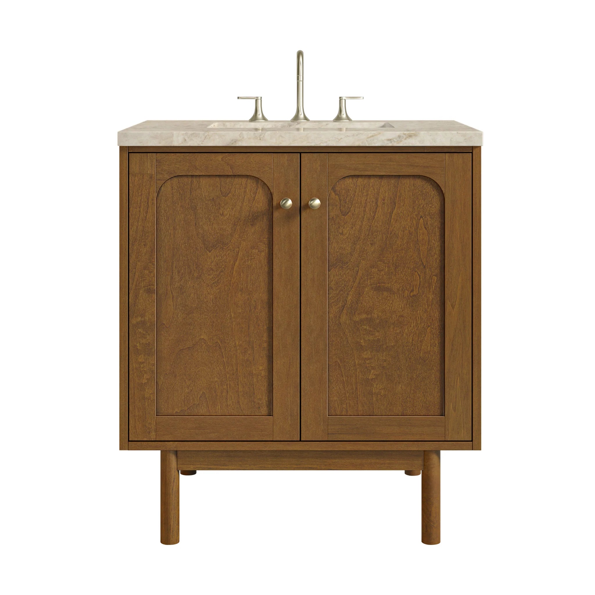 30" Laurent Single Vanity in Honey Oak by James Martin Vanities-Tajnar Eclos