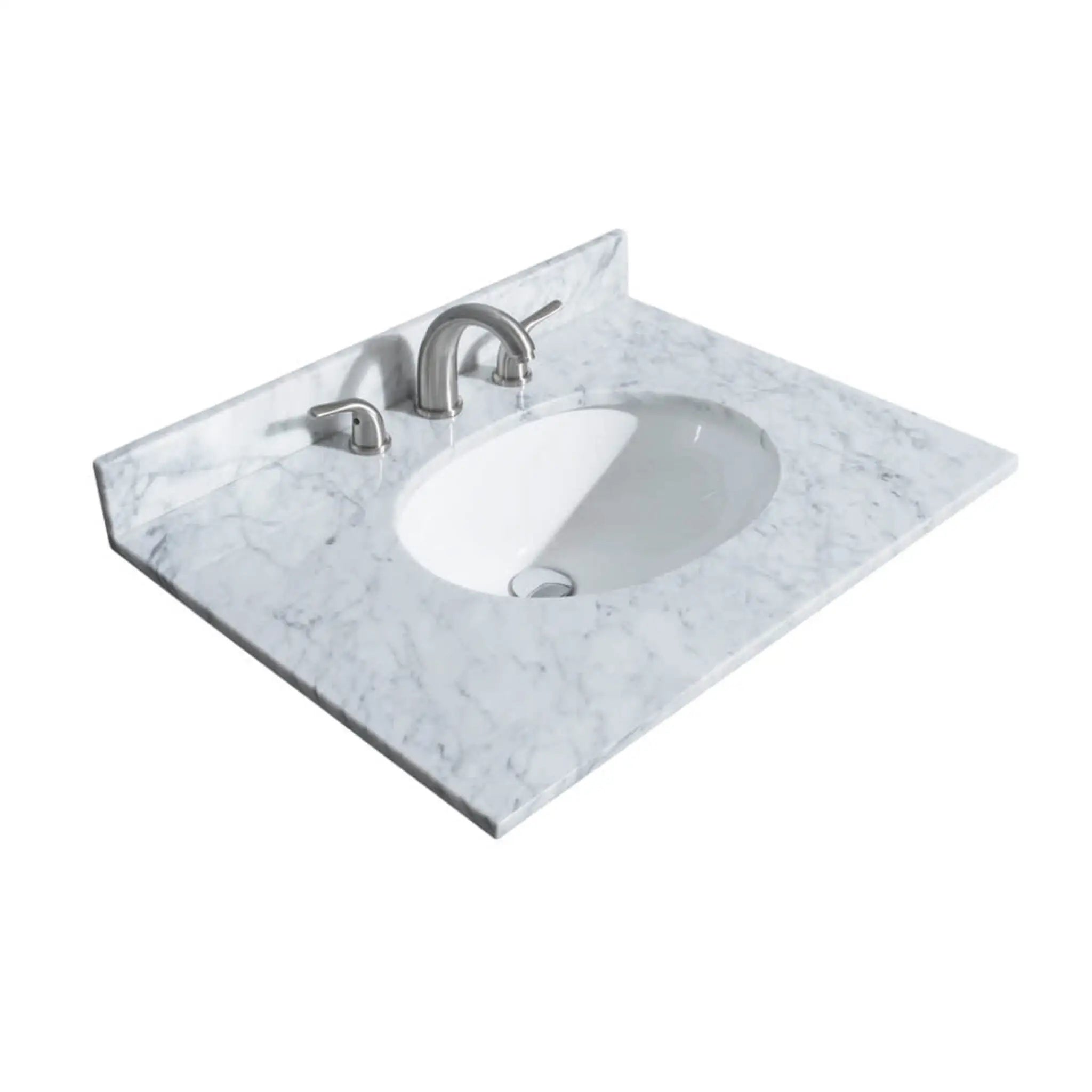 30" Sheffield 30 inch Single Bathroom Vanity in Light Green with Brushed Nickel Trim by Wyndham