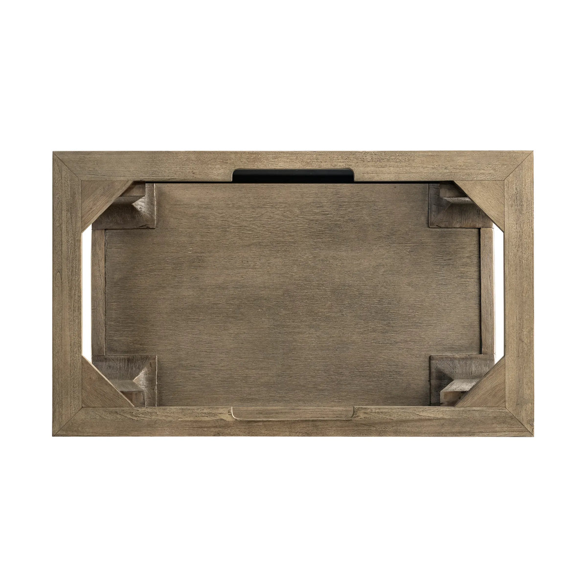31.5" Auburn Single Sink Console in Weathered Timber-Matte Black image 5