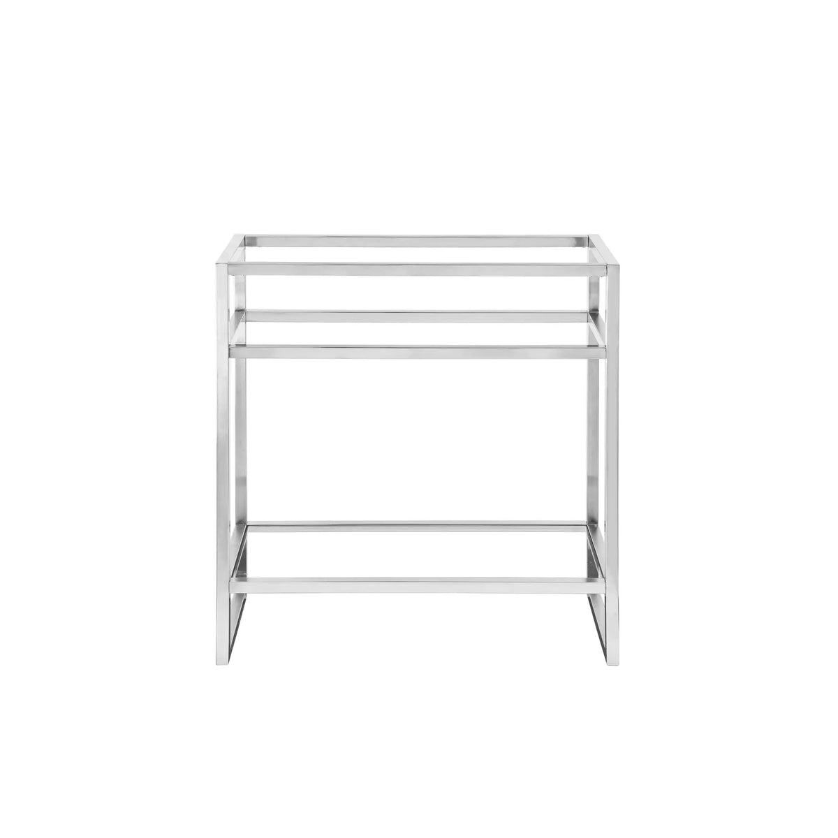 31.5 Inch Boston Single Console - Brushed Nickel Image 1