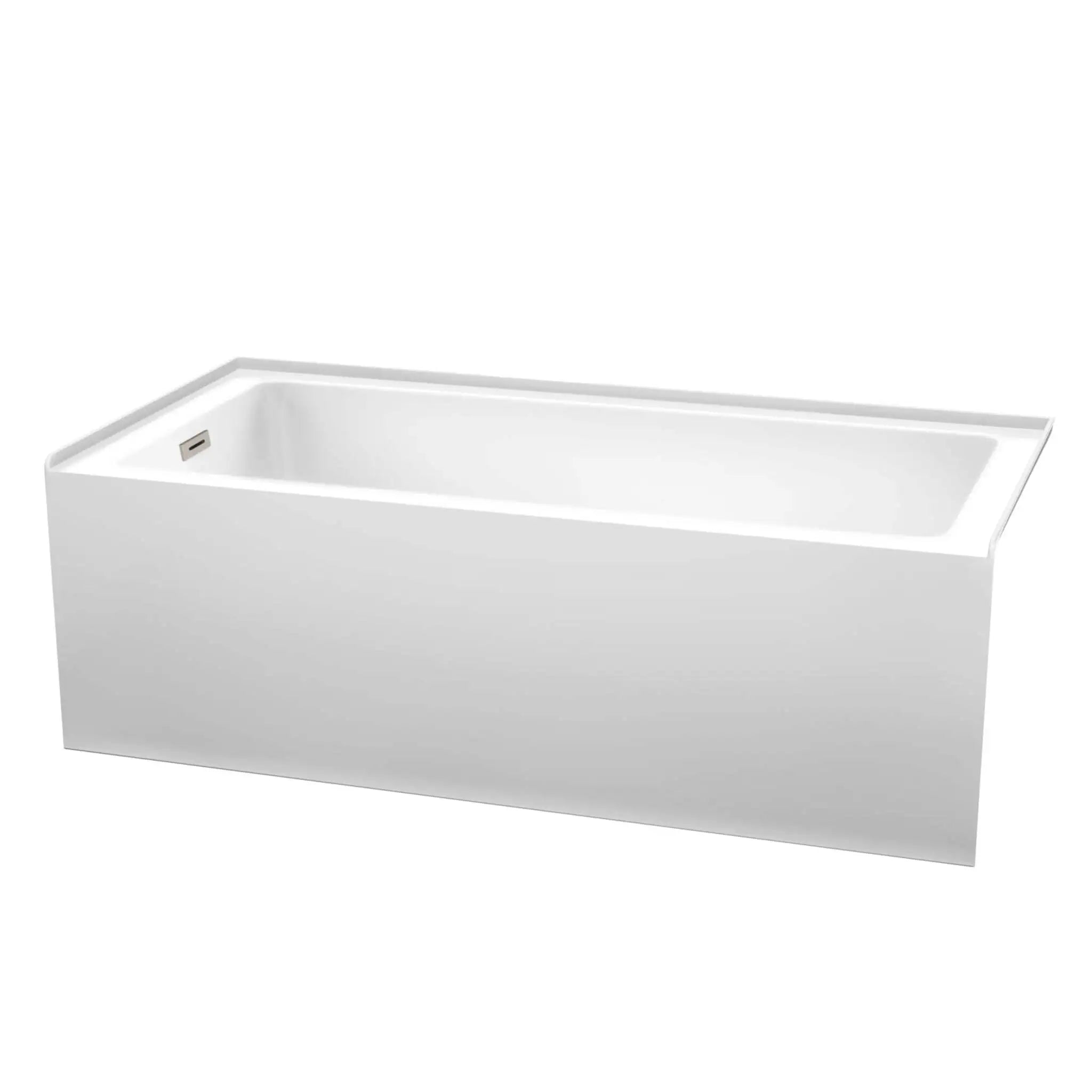 32" White Alcove Bathtub - Grayley by Wyndham (WCBTW16632LBNTRIM) image
