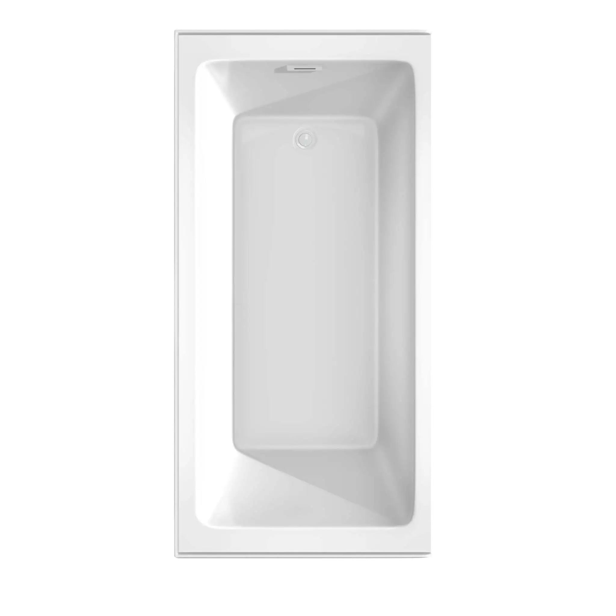 32" White Alcove Bathtub - Grayley by Wyndham (WCBTW16632RSWTRIM) image 4