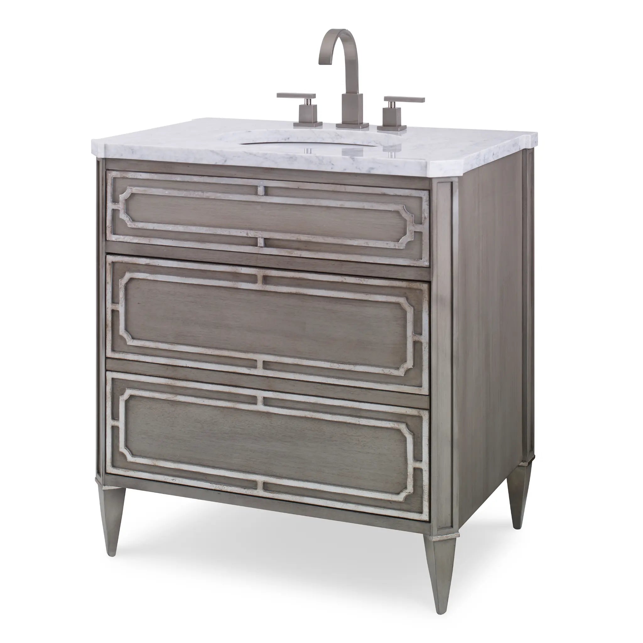 33" Emperor Medium Sink Chest - Ash Grey by Ambella Home image 1