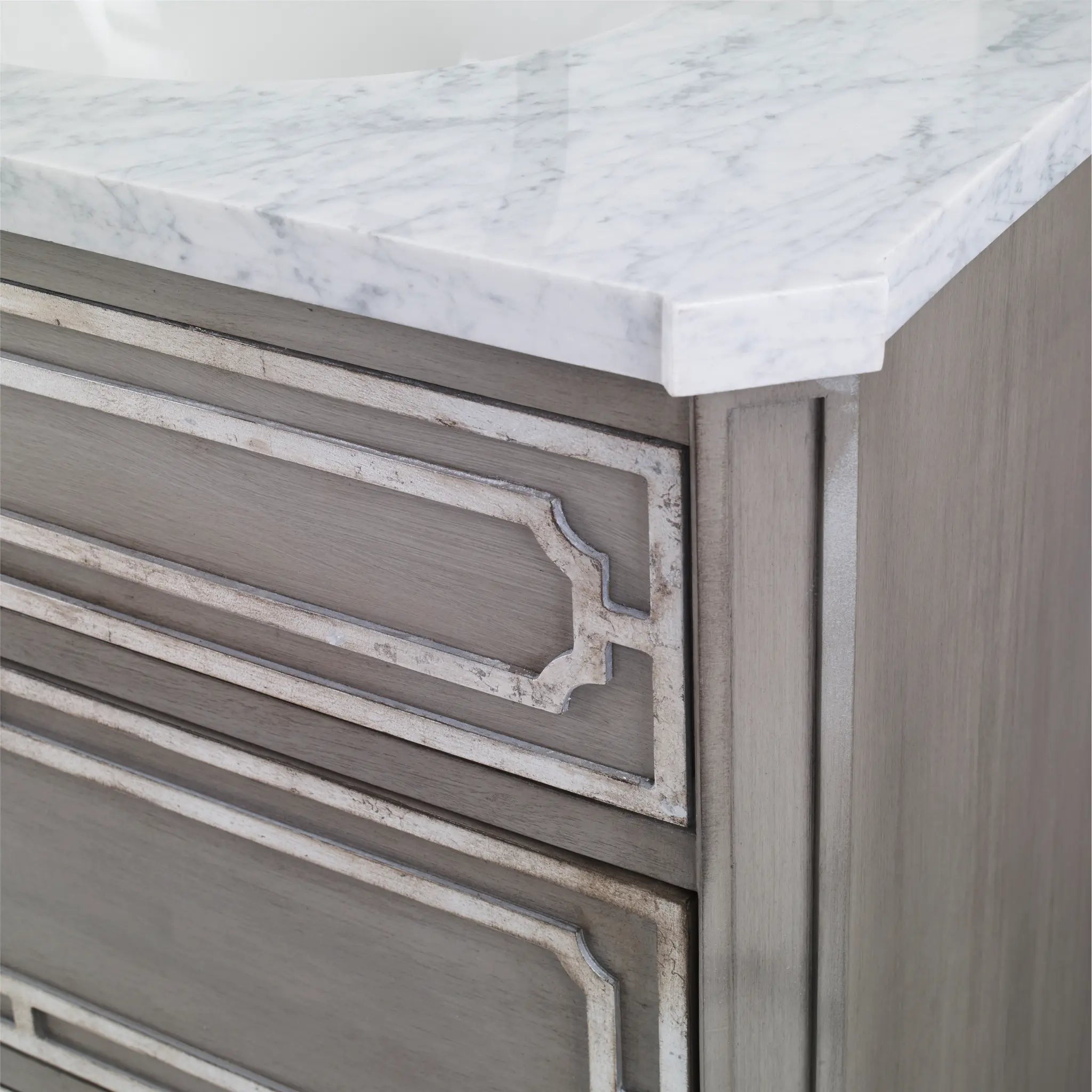 33" Emperor Medium Sink Chest - Ash Grey by Ambella Home image 2