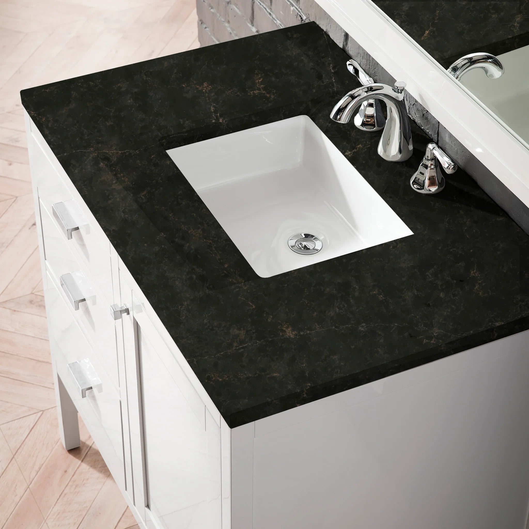 36-addison-single-vanity-cabinet-in-glossy-white-by-james-martin-vanities-e444-v36-gw-phantome-eclos-zero-silica image 2