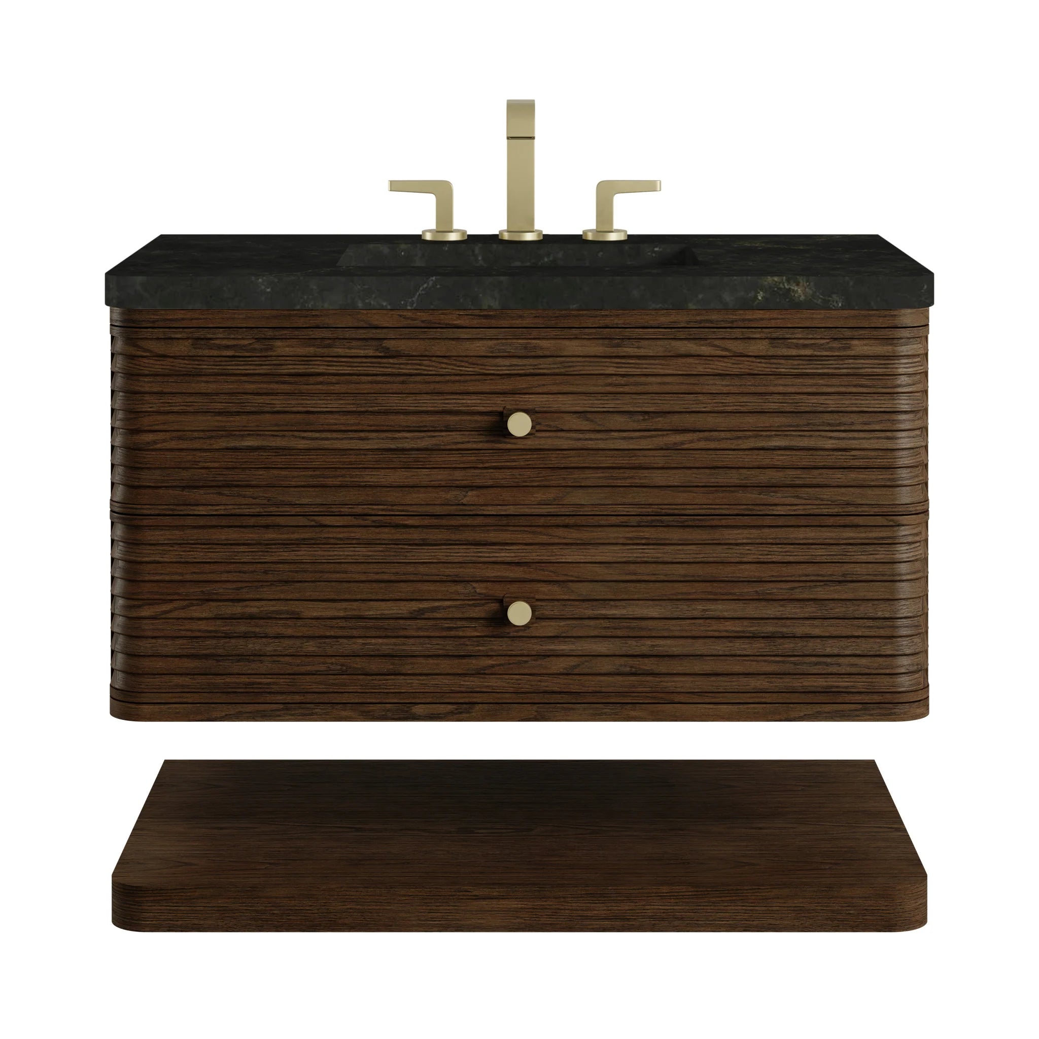 36" Allamari Single Vanity in Sable by James Martin Vanities-Phantome Eclos