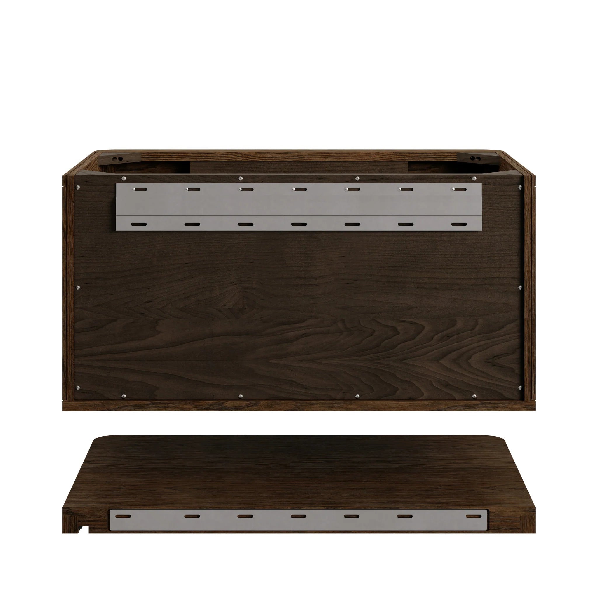 36" Allamari Single Vanity in Sable by James Martin Vanities-Siberian Silestone 8