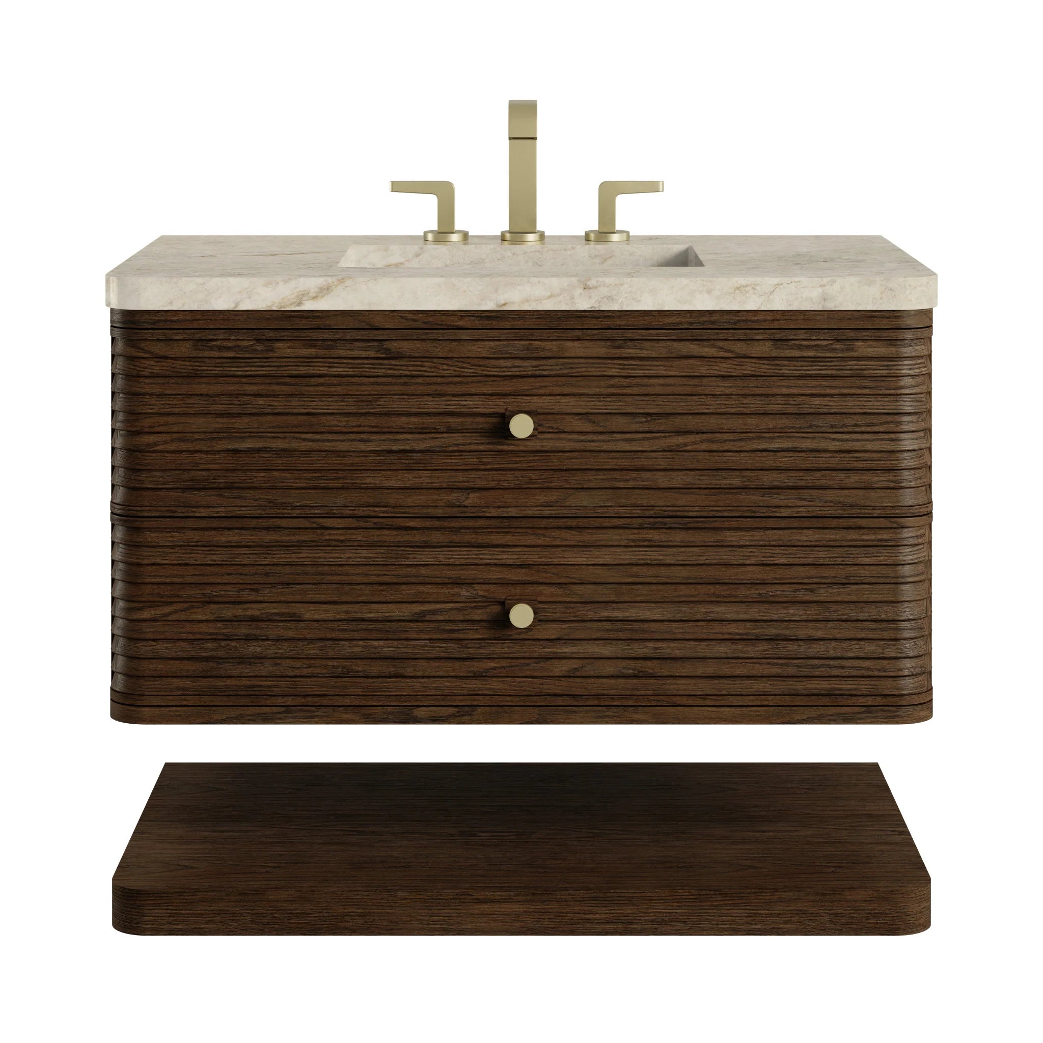36" Allamari Single Vanity in Sable by James Martin Vanities-Tajnar Eclos