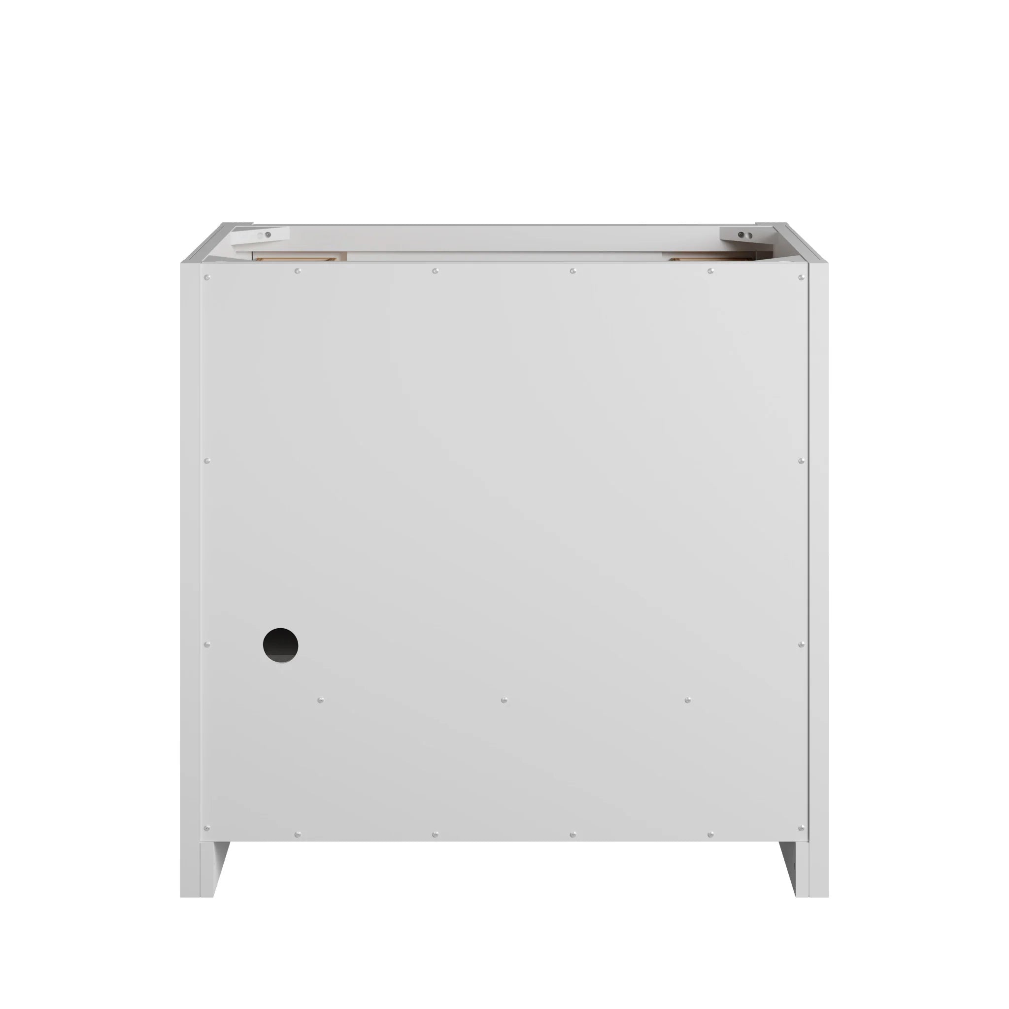 36" Bellshire Single Vanity in Bright White by James Martin Vanities-Charcoal Soapstone Silestone 8